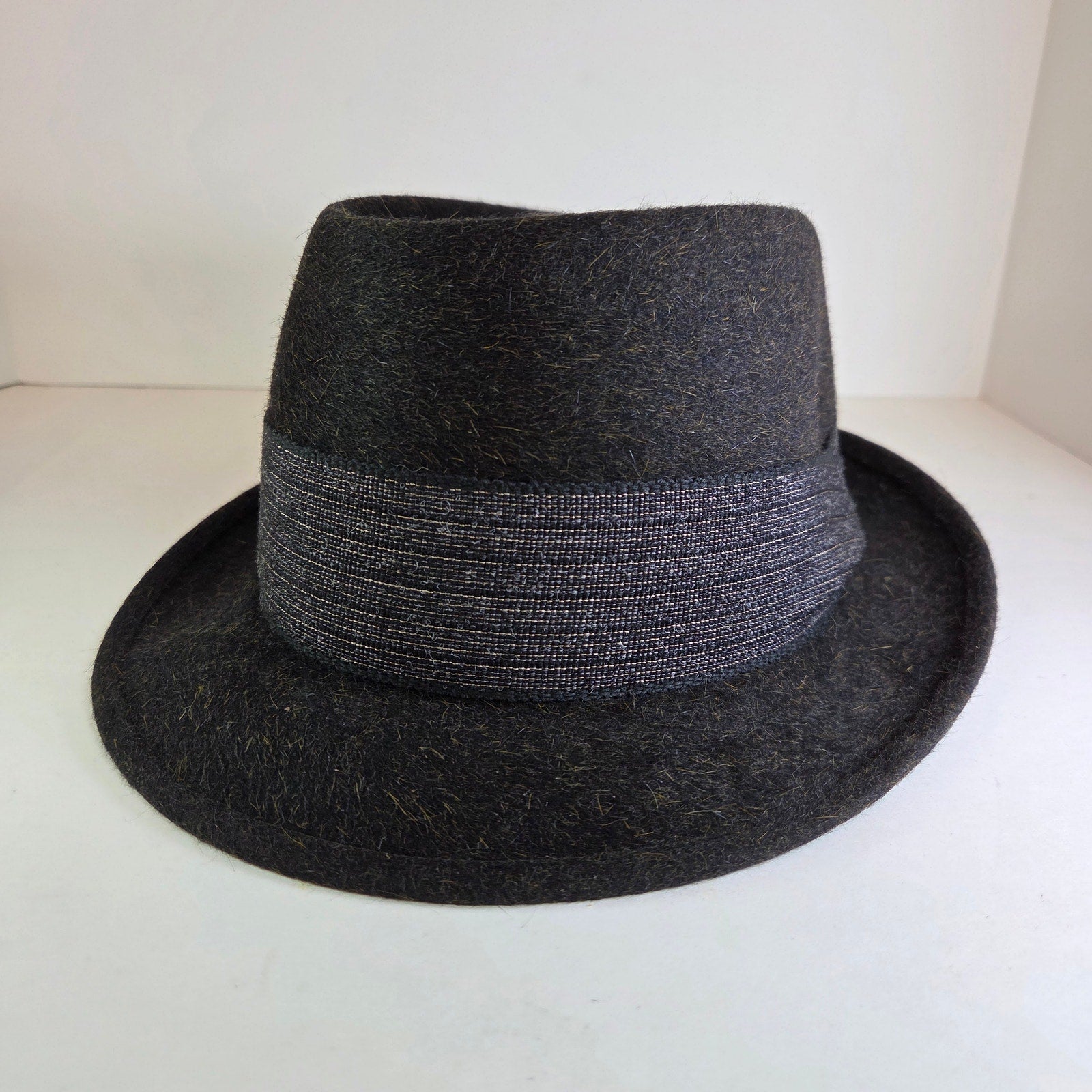 Vintage Stetson Royal De Luxe Pork Pie Hat Maurice Rothschild 6 7/8 Minneapolis