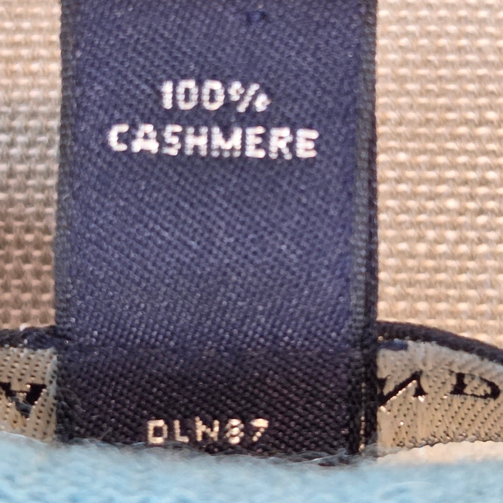 Lands’ End Striped Cashmere Sweater Women’s Small 100% Cashmere Pullover