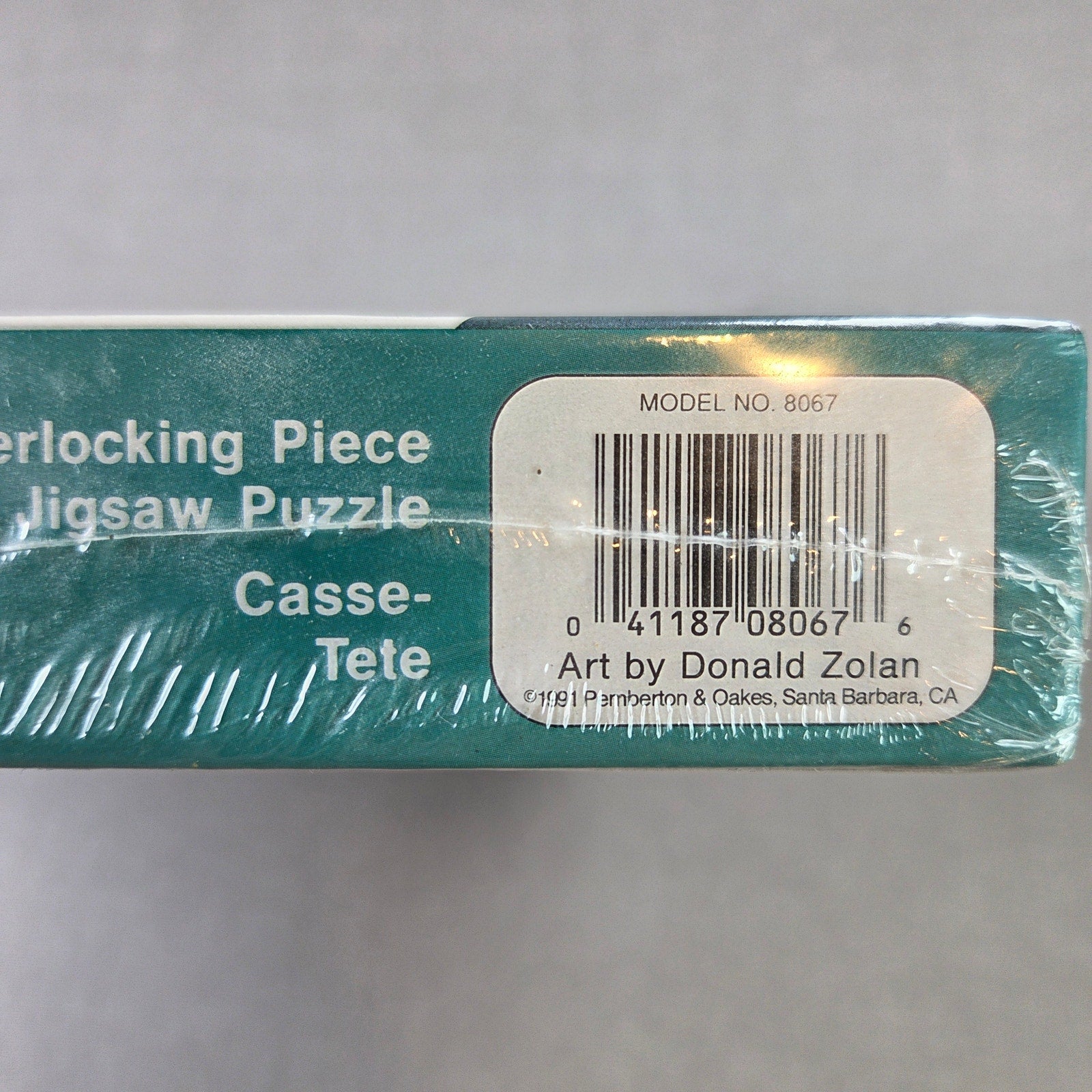 Hoyle Erik Dandelion 550 Pc Puzzle Donald Zolan 1991 Sealed Model 8067