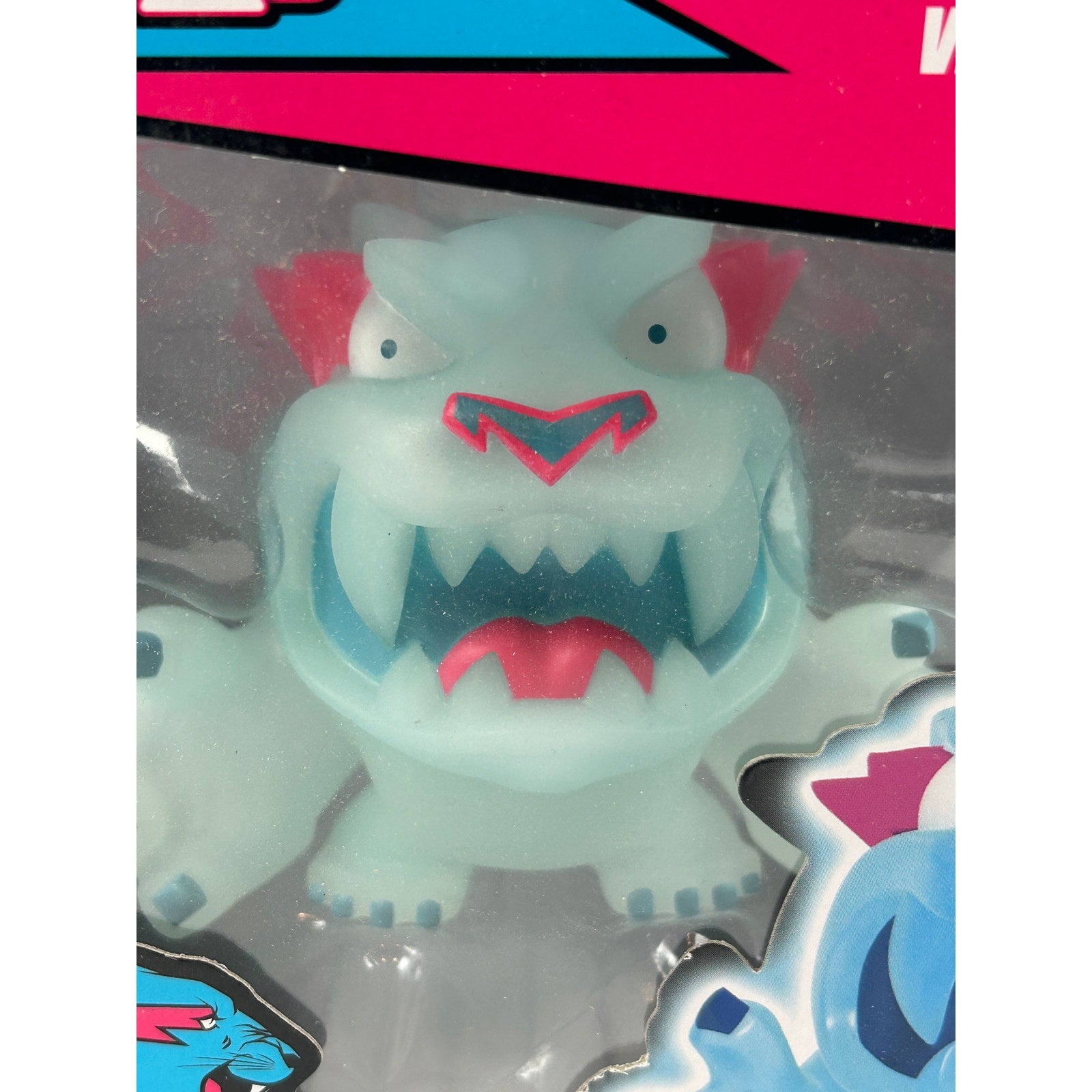 MrBeast Lab Glow Panther Vinyl Figure - Used / Opened Box - Glow in Dark