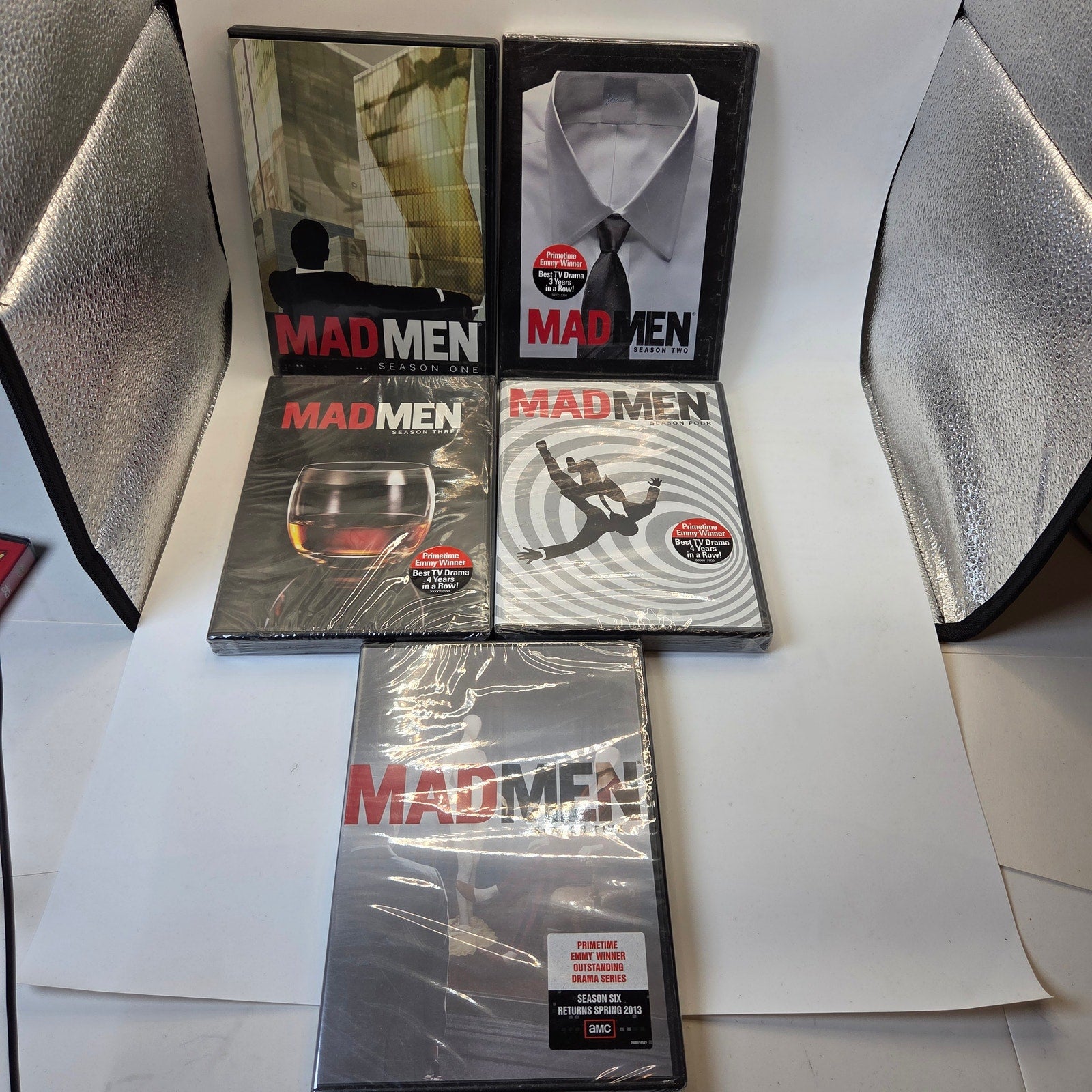Mad Men Complete Seasons 1 2 3 4 5 DVD Collection Lot AMC Lionsgate