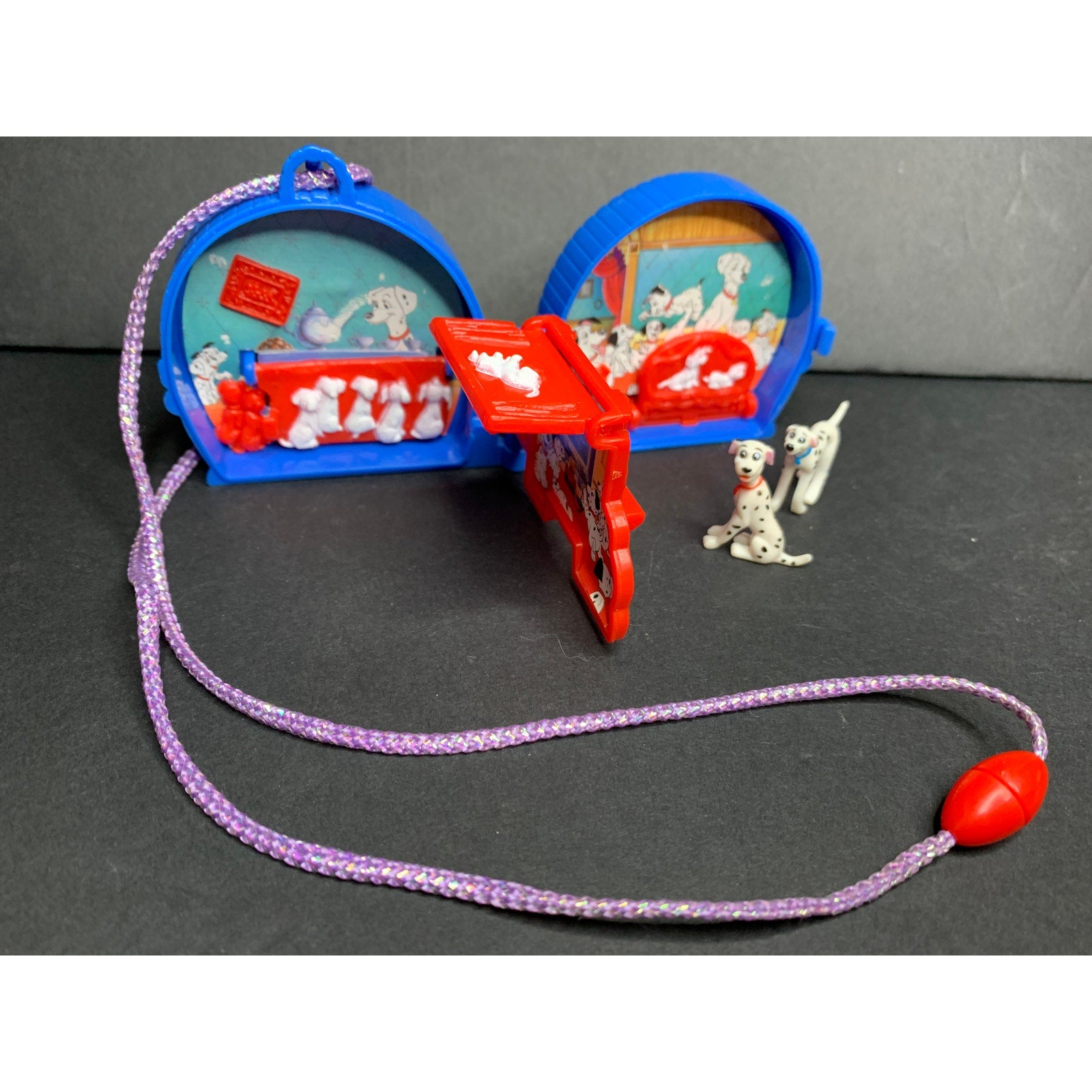 1993 Mattel Disney 101 Dalmatians Playset + 2 McDonald's Happy Meal Toys Lot