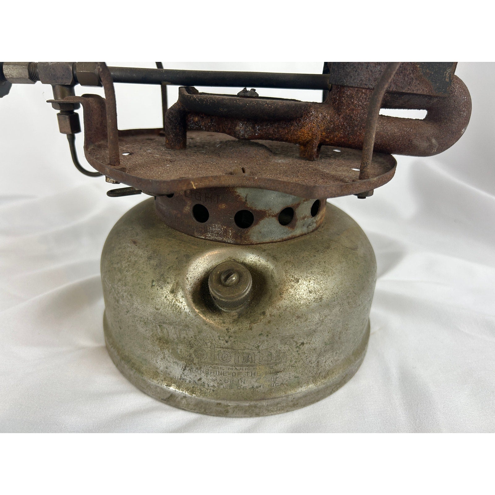 Vintage Coleman Model 47 Single Burner Camp Stove Hot Plate USA