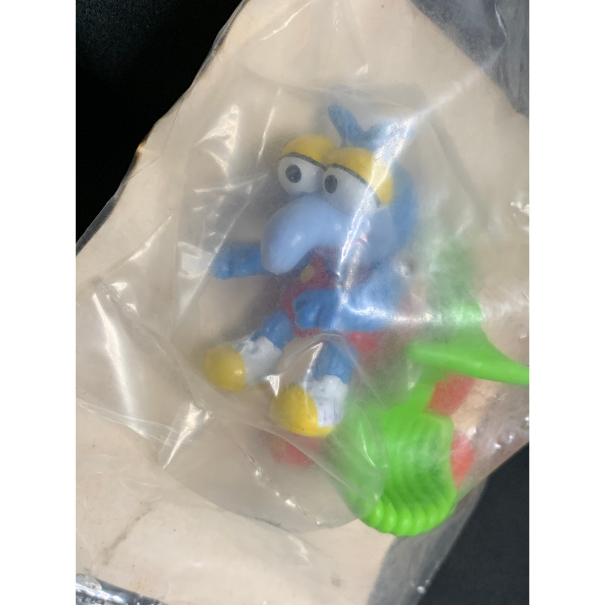 1986 McDonalds Muppet Babies Baby Gonzo Tricycle Sealed Canadian Happy Meal Toy