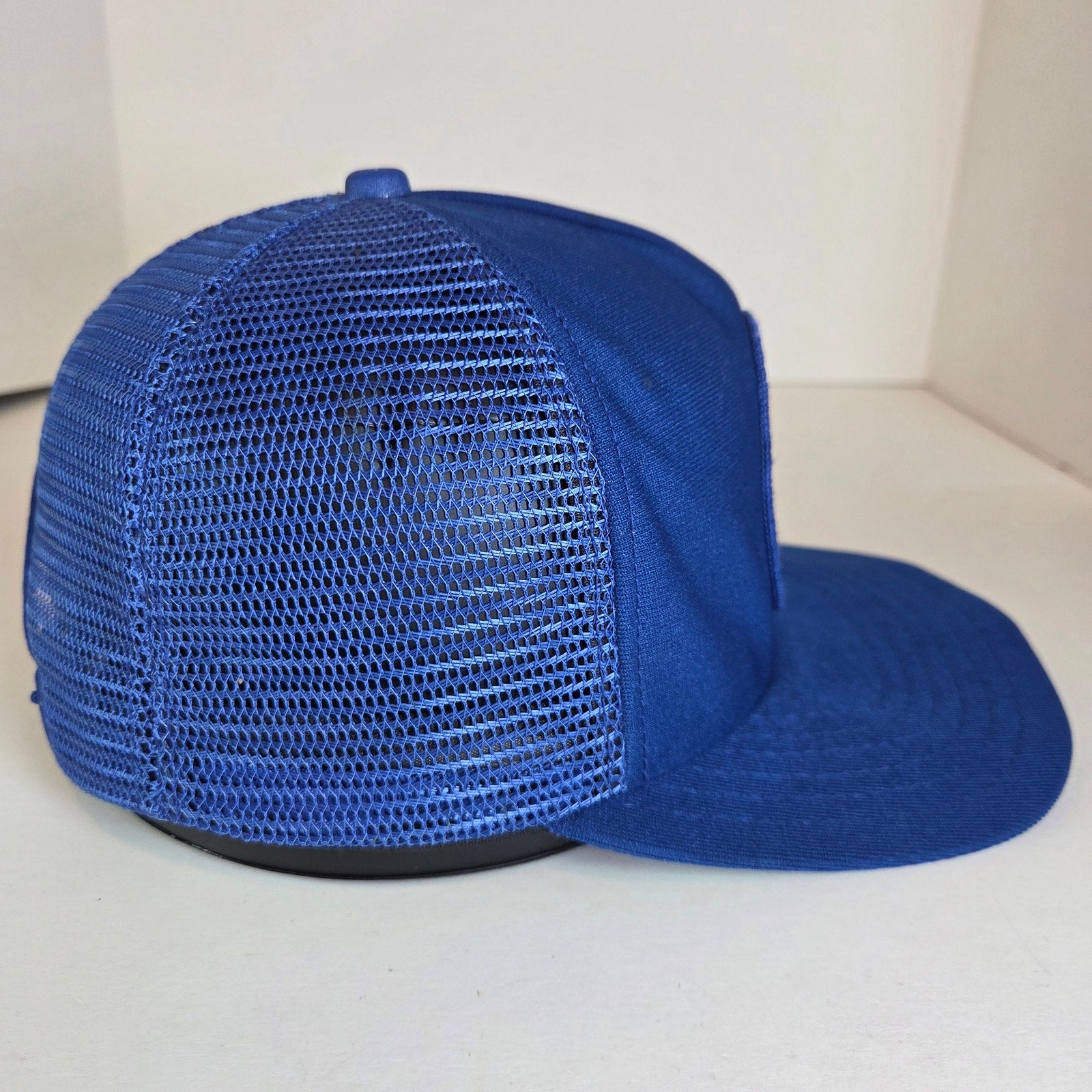 Vintage New Era Ford Mustang Mesh Trucker Snapback Hat USA Made S/M