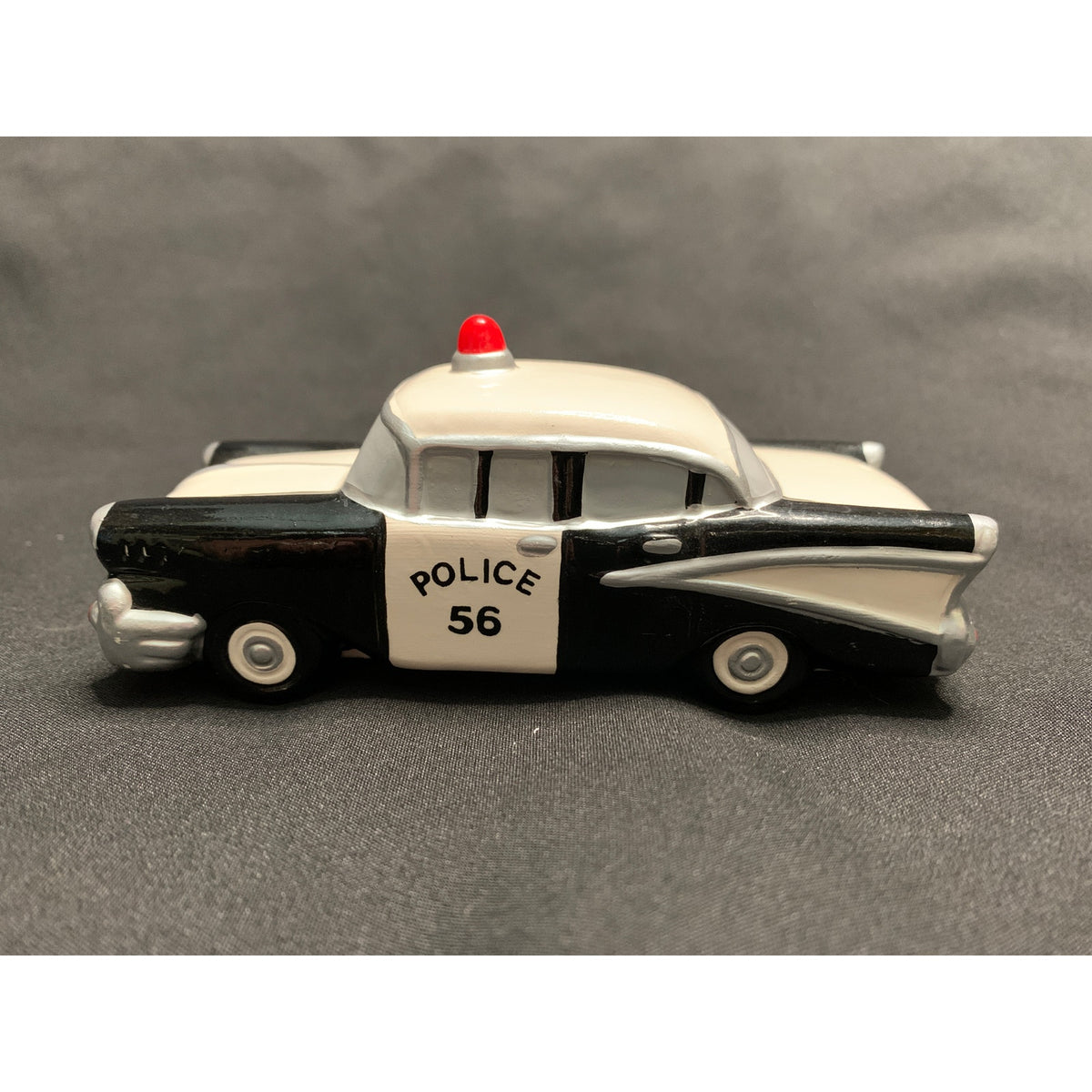 Department 56 Snow Village Calling All Cars 5174-8 Police Car Officer Retired