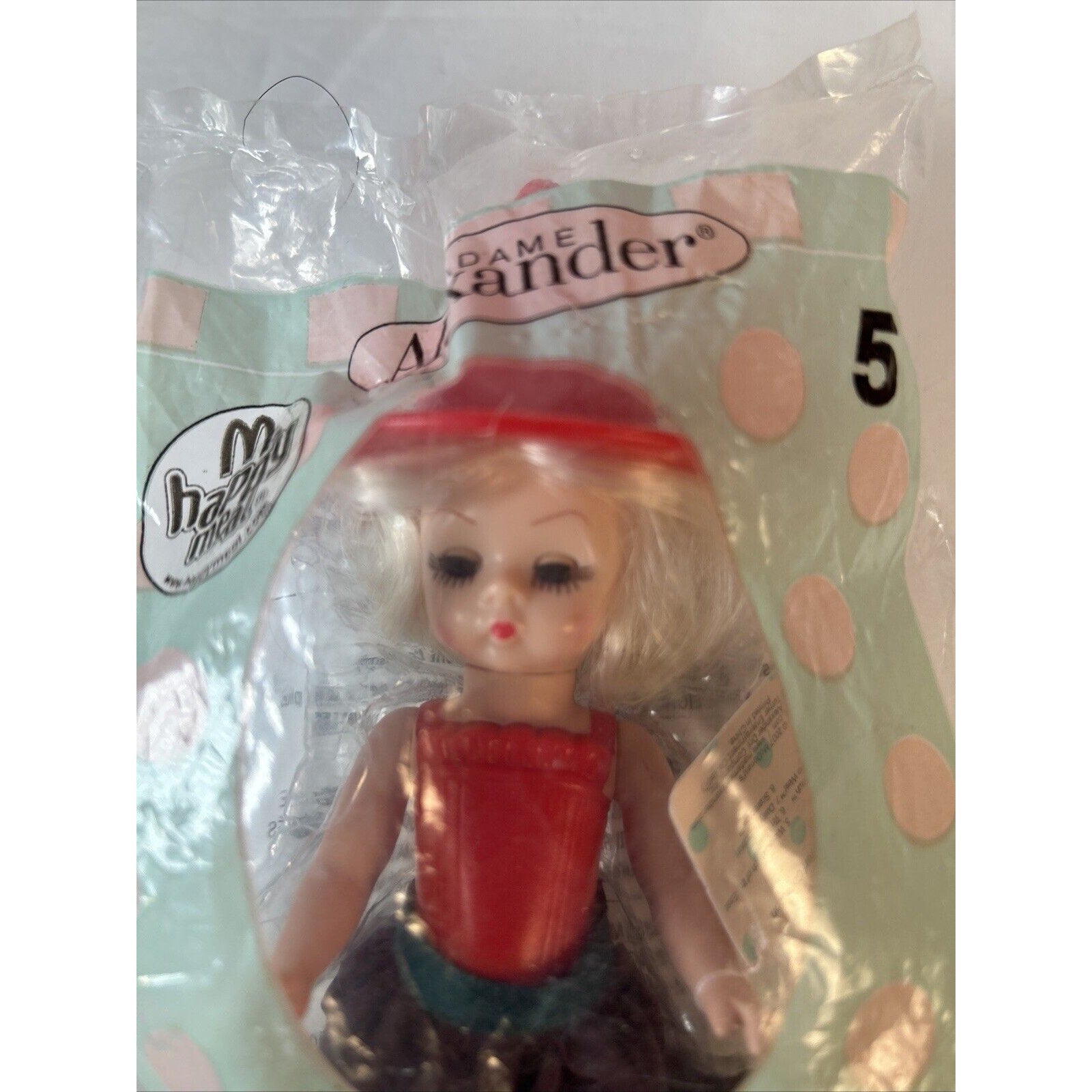 McDonald's 2007 Happy Meal Toy Wizard of Oz #5 Wicked Witch of the East NIP