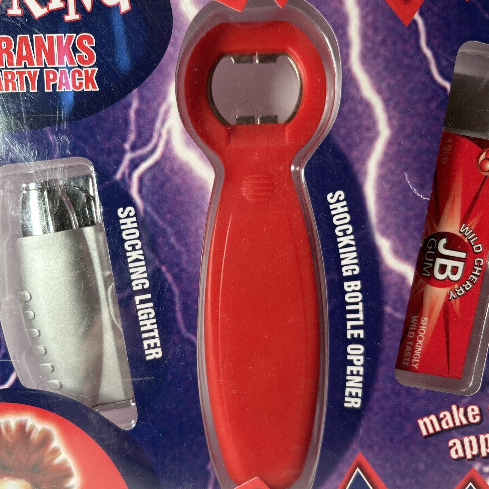 Jumpin Banana Shocking 3 Pranks Party Pack NIP Electric Joke Gag Gift Set