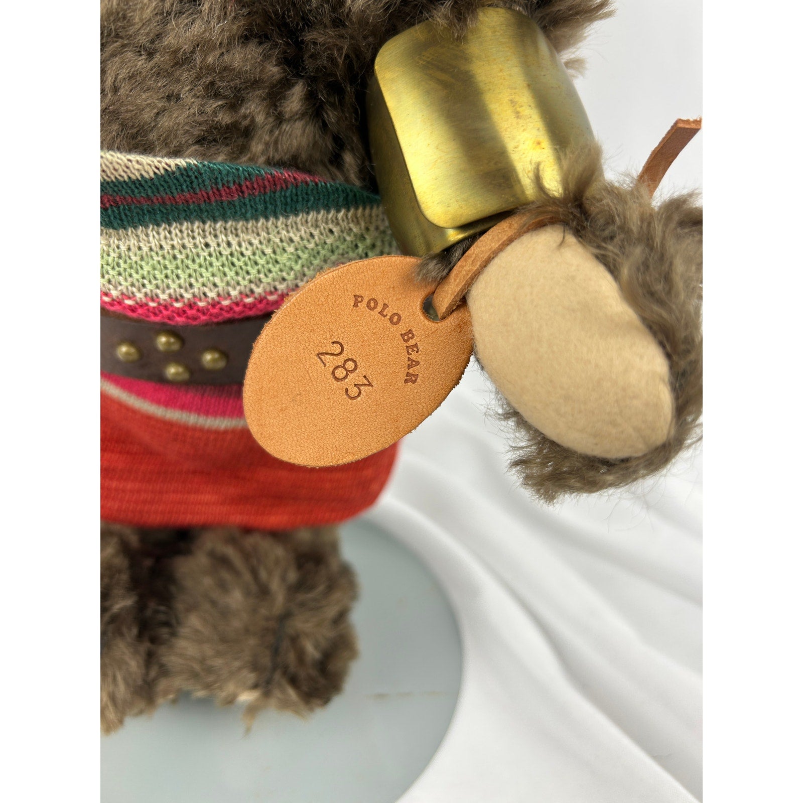 Steiff Ralph Lauren Safari Girl Bear LE 283/500 13" Germany w/Tags 665421