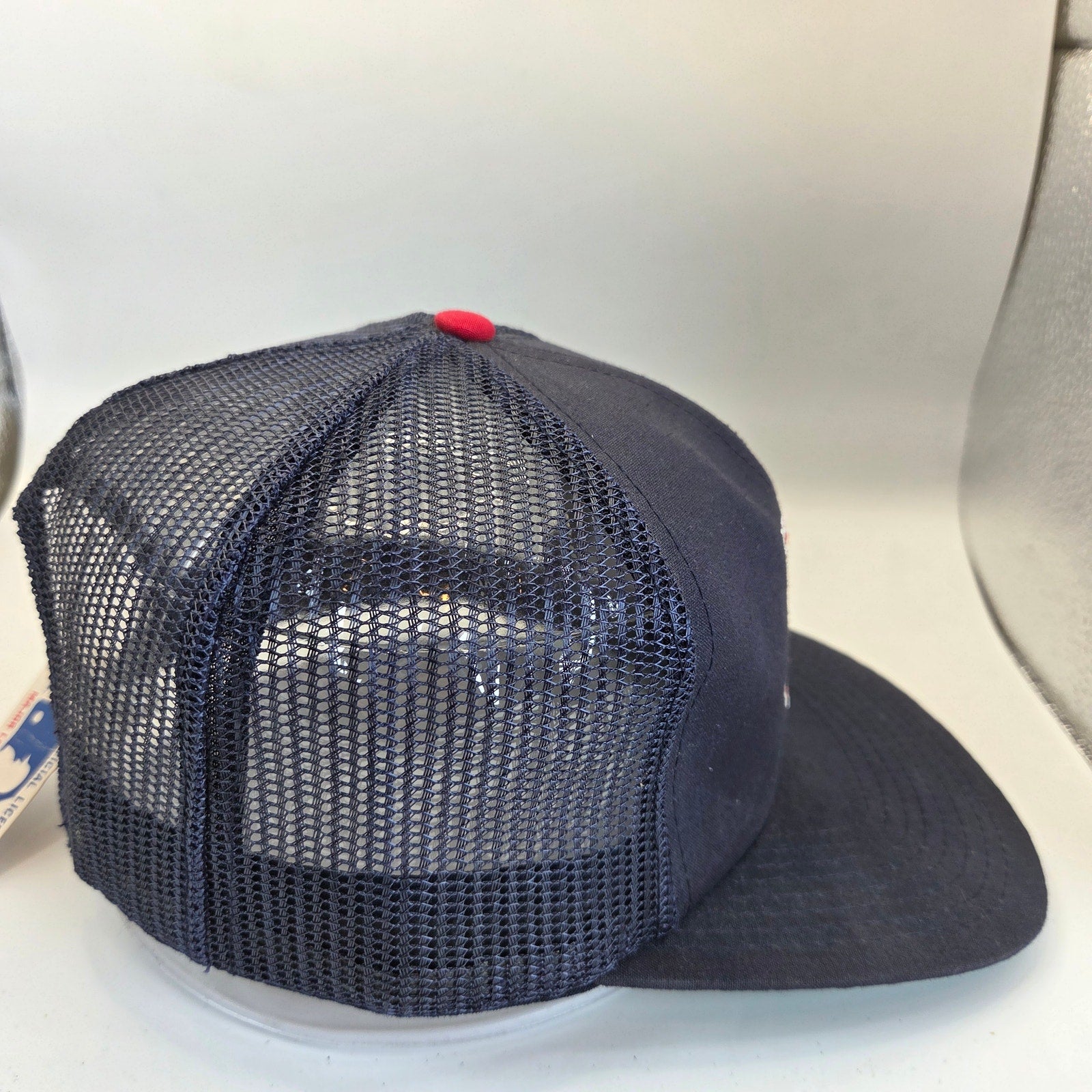 Vintage NWT Twins Enterprise Minnesota Twins M Mesh Trucker Snapback Hat MLB