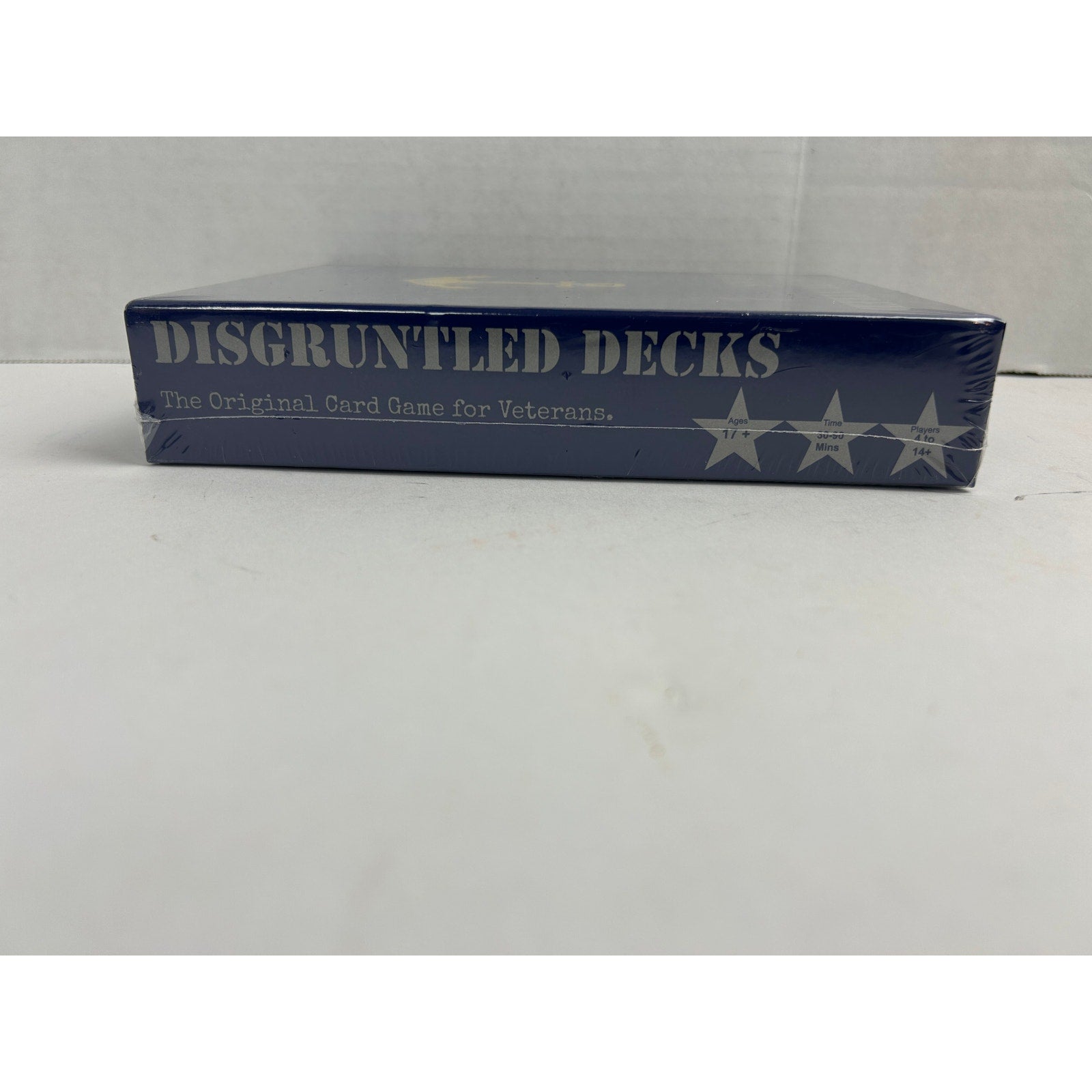 Disgruntled Decks US Navy party card game sealed 17+ 4–14 players 30–90 mins
