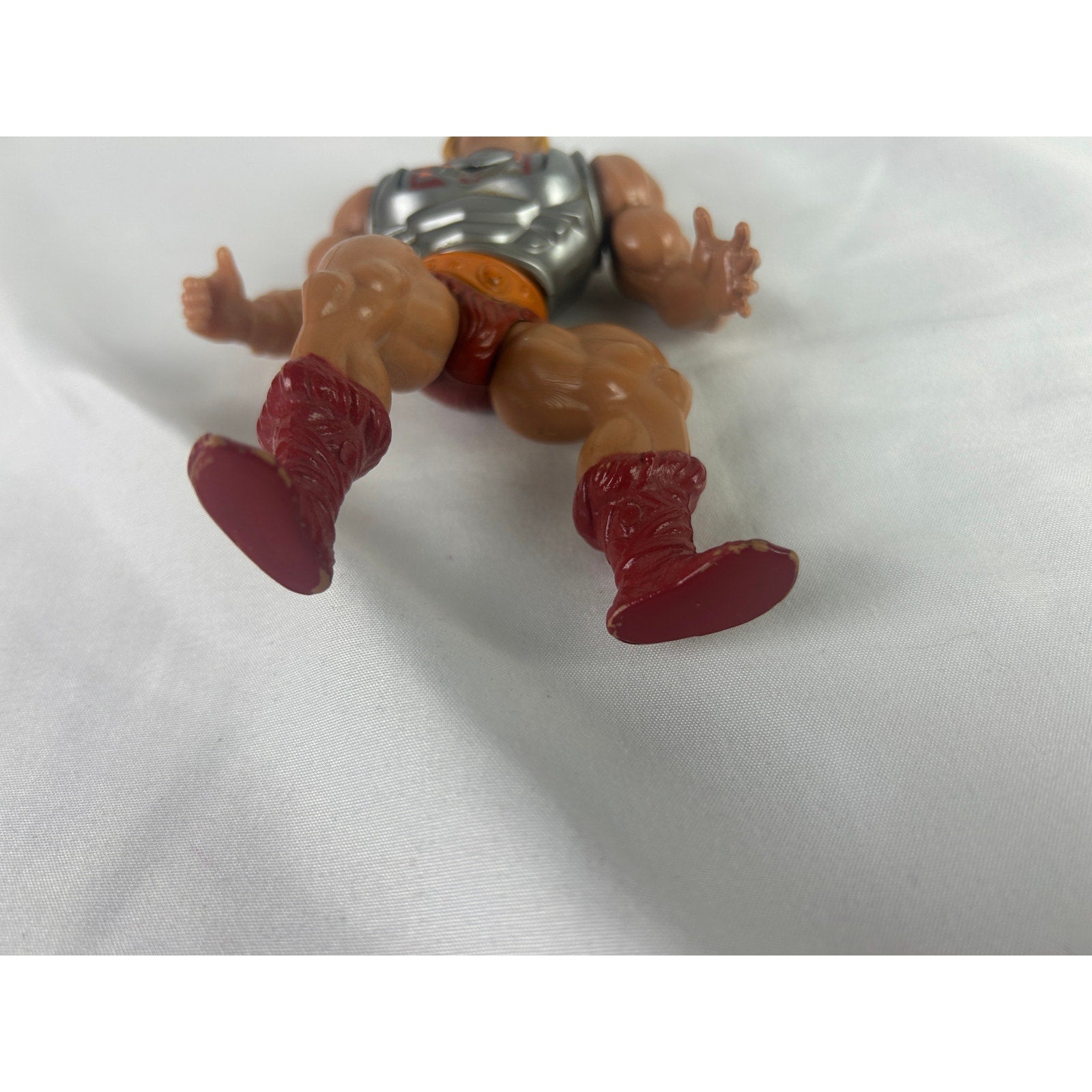 Vintage 1983 MOTU Battle Armor He-Man Complete w Sword Axe Mattel