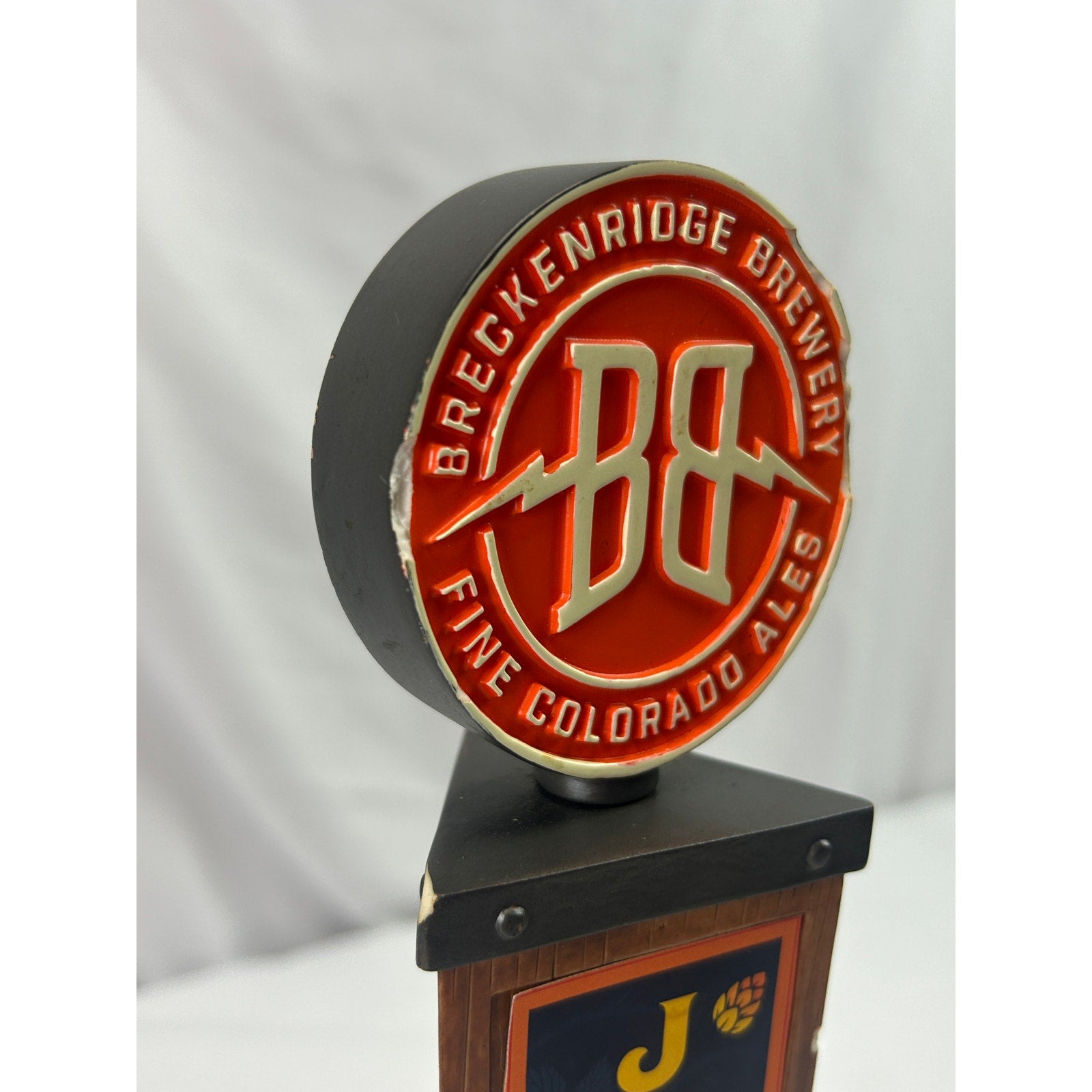 Breckenridge Brewery Juice Drop Hazy IPA Beer Tap Handle 12 Inch Colorado