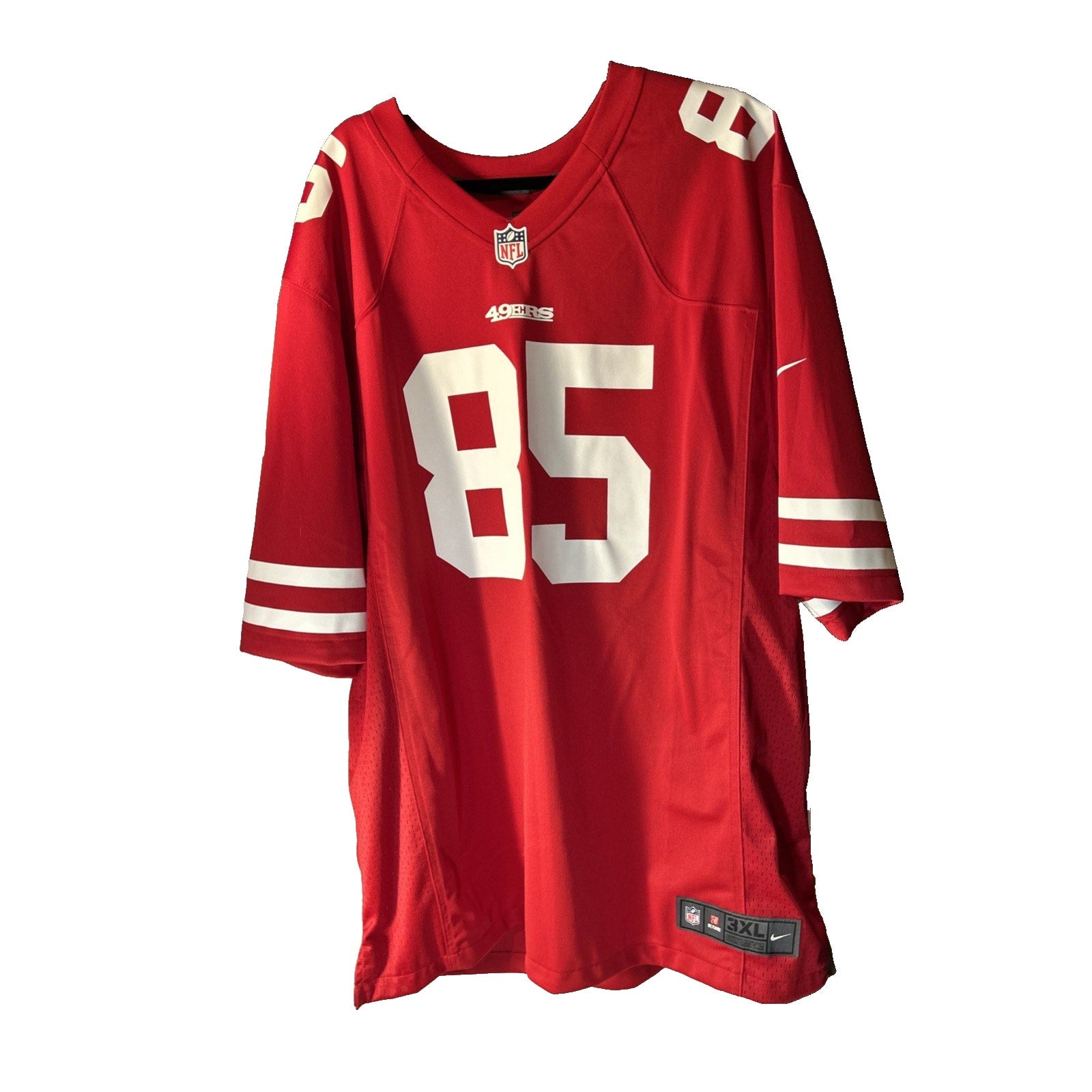 George Kittle #85 San Francisco 49ers Nike On Field Dri-Fit NFL Home Jersey 3XL
