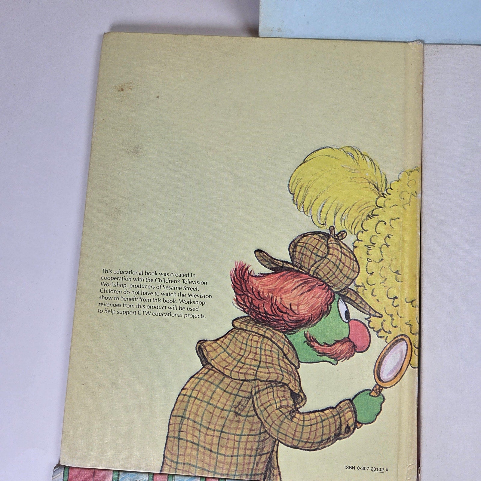 Vintage Sesame Street Book Club Big Bird Hardcover Books Lot of 5 1980s