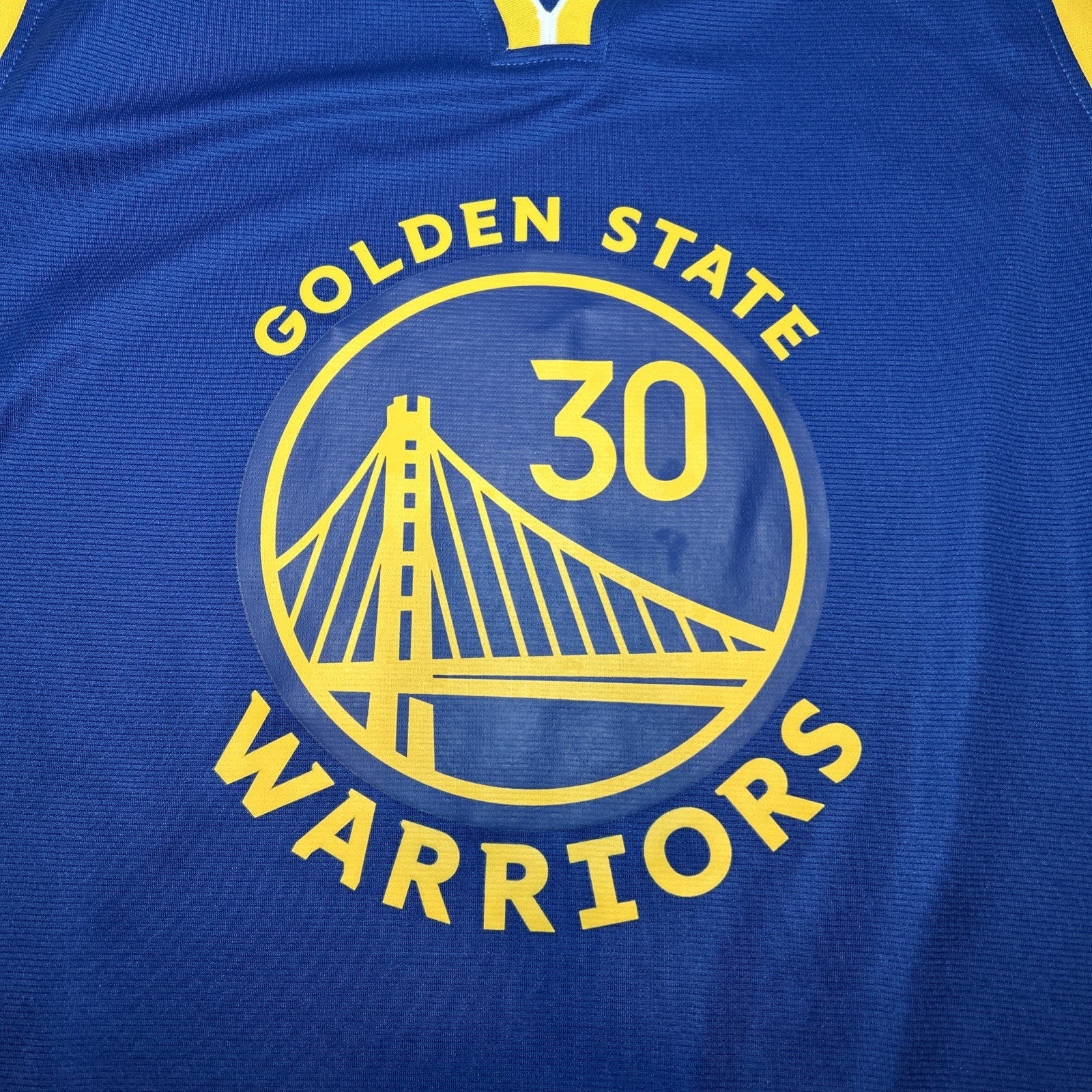 Steph Curry #30 Golden State Warriors- Fanatic Basketball Jersey - Size XL