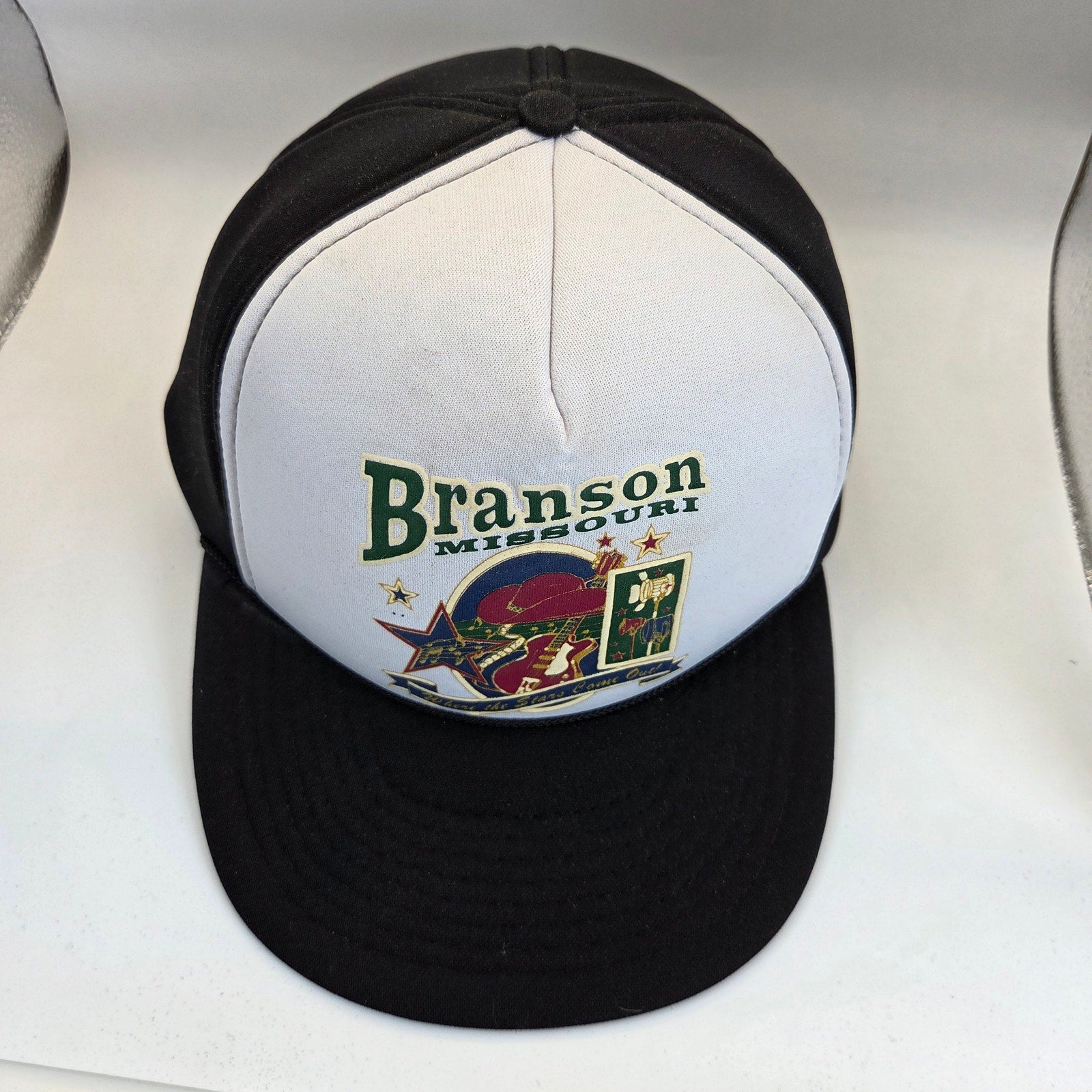Vintage Cameo Branson Missouri Where the Stars Come Out Snapback Foam Hat