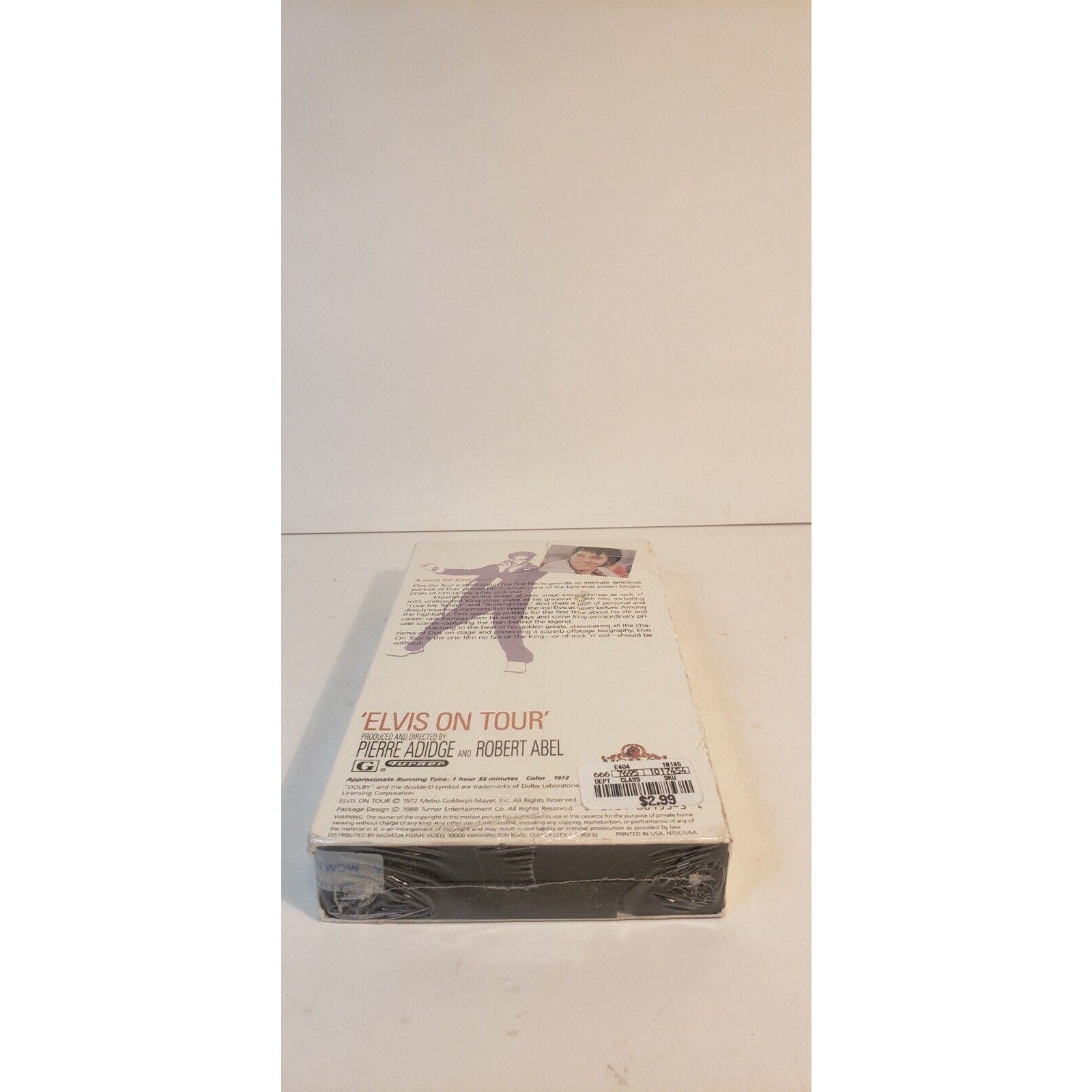 Elvis - On Tour VHS 1994 New Sealed