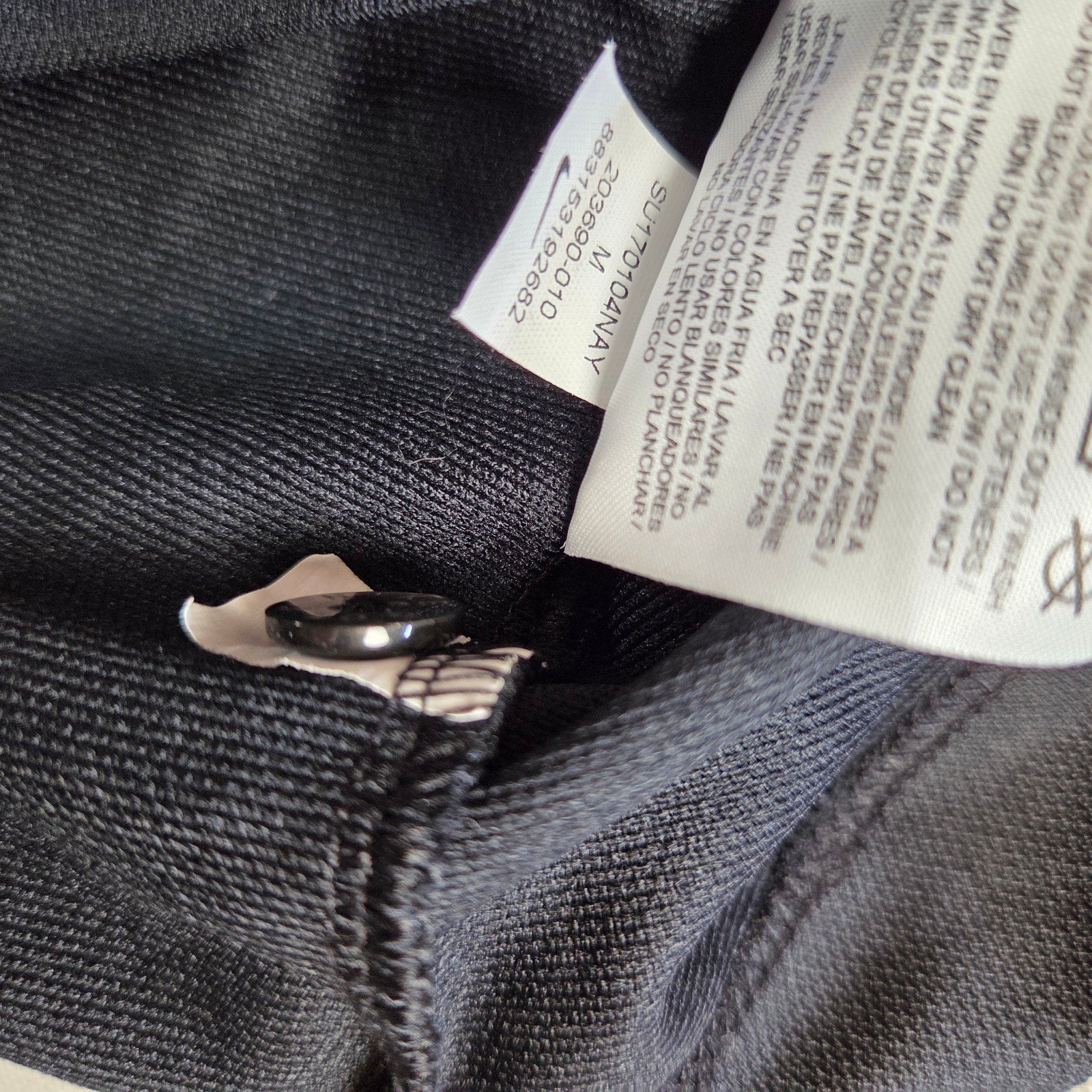Nike Golf Dri-FIT Polo Shirt M Cambria Embroidered Corporate Promo Black