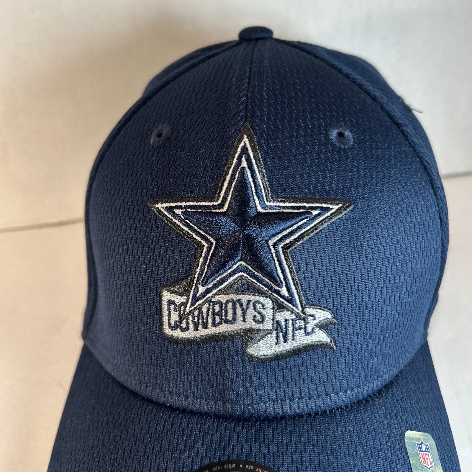 Dallas Cowboys New Era 39Thirty Large/XLarge Navy Blue Hat