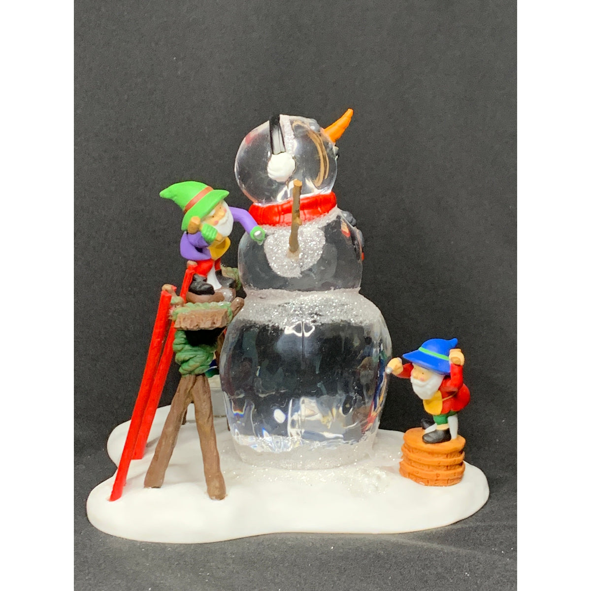 Dept 56 Kringle Street Snowman 56833 North Pole 2002 Limited Edition Box