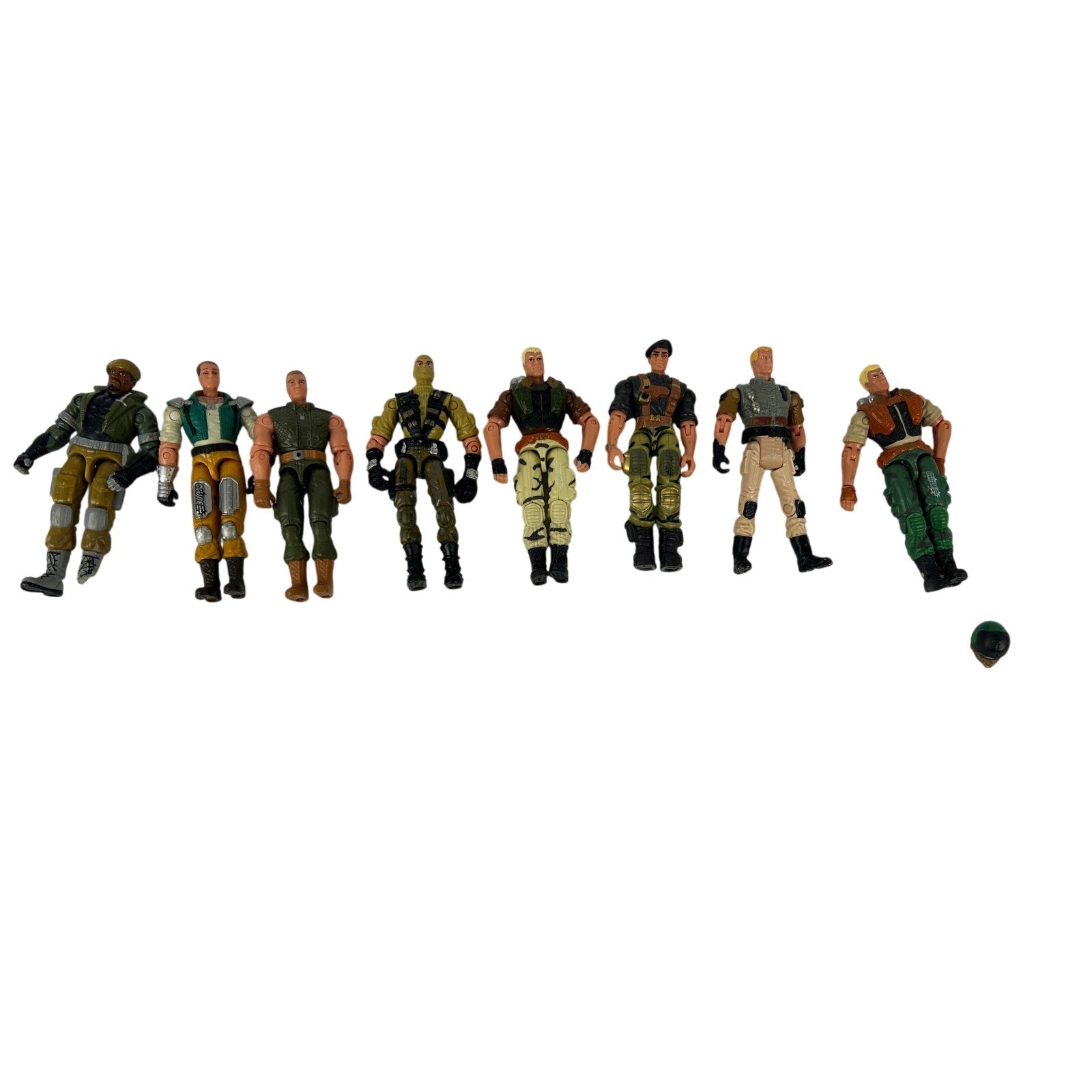 GI Joe Vintage Action Figure Lot Duke Flint Beachhead Sgt Stalker Mixed