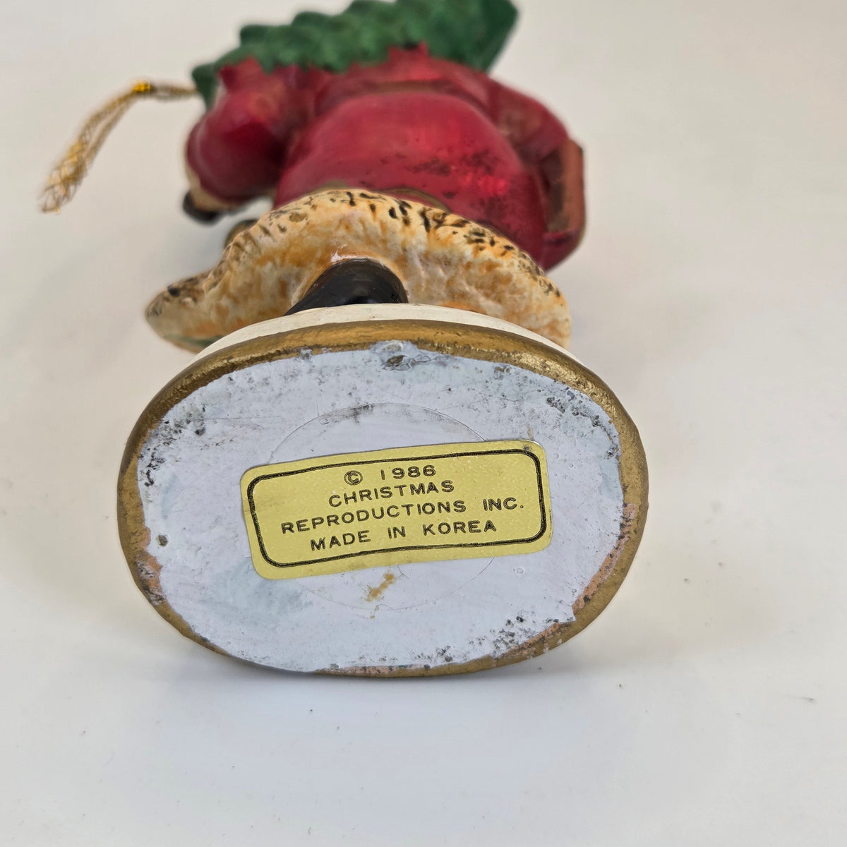 Memories of Santa 1906 Bavarian St Nicholas Ornament Box Papers Christmas Repro