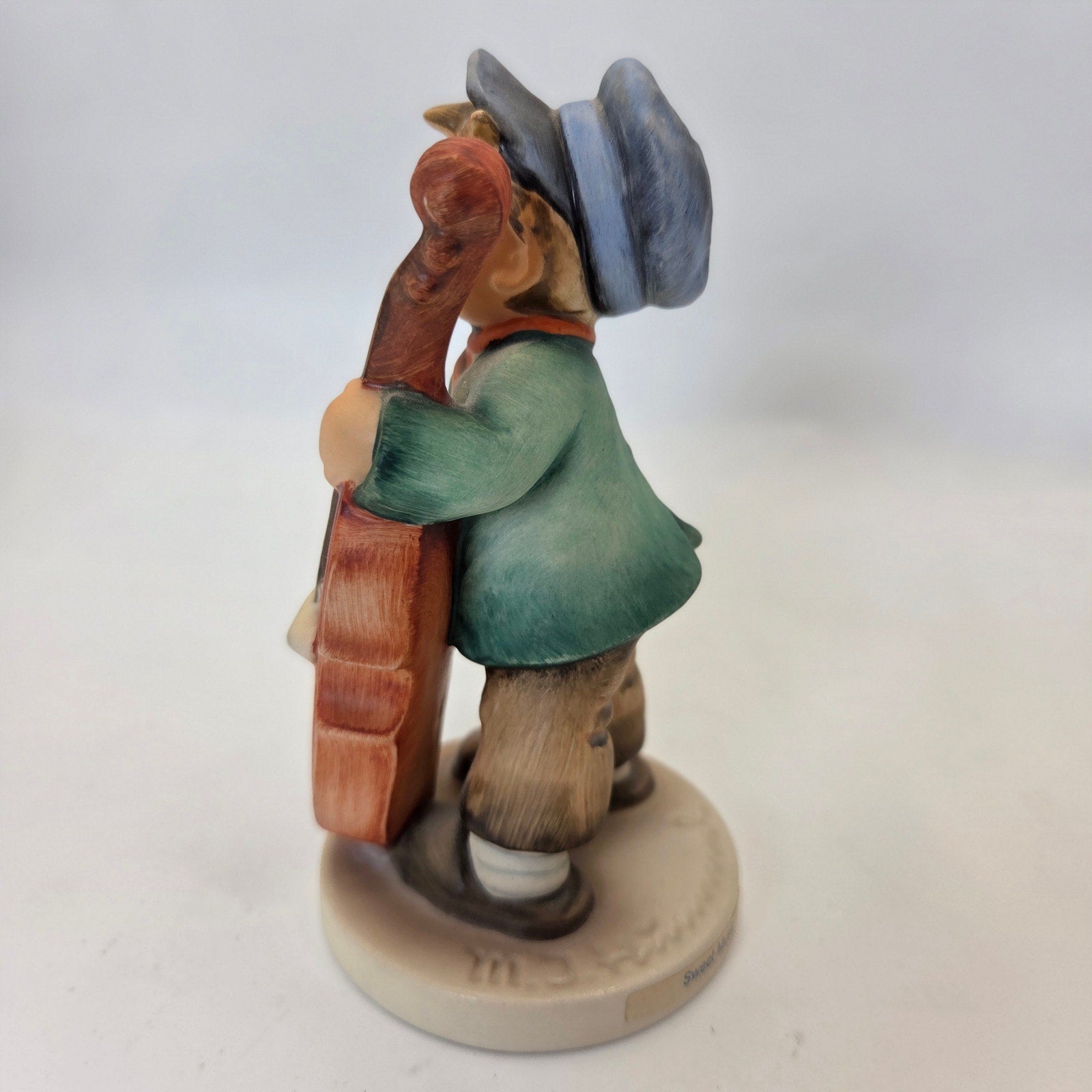 Goebel Hummel Sweet Music Figurine #186 Boy With Cello West Germany 1981 Vintage