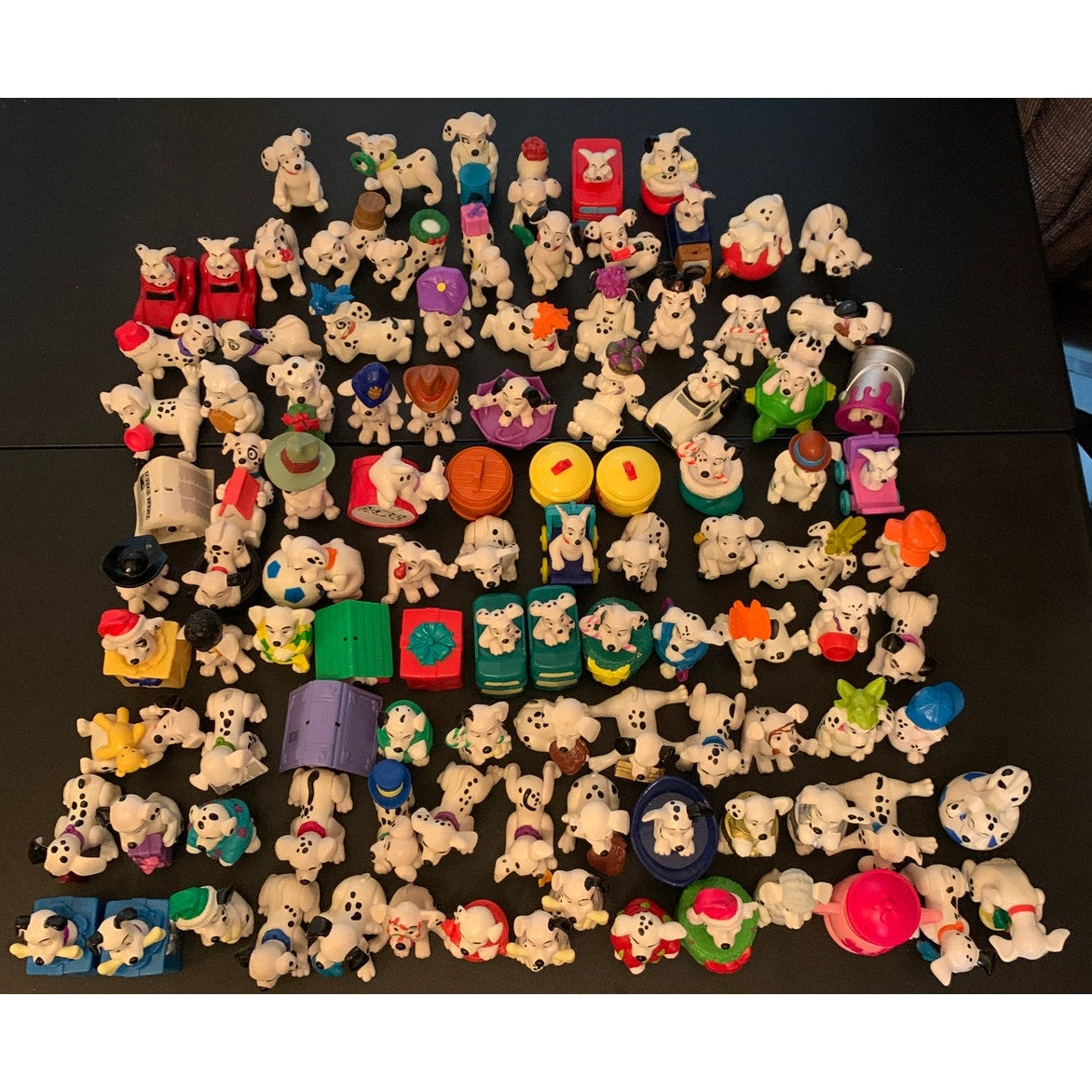 1996 McDonalds Disney 101 Dalmatians Complete Set 101 Toys Plus 5 Duplicates