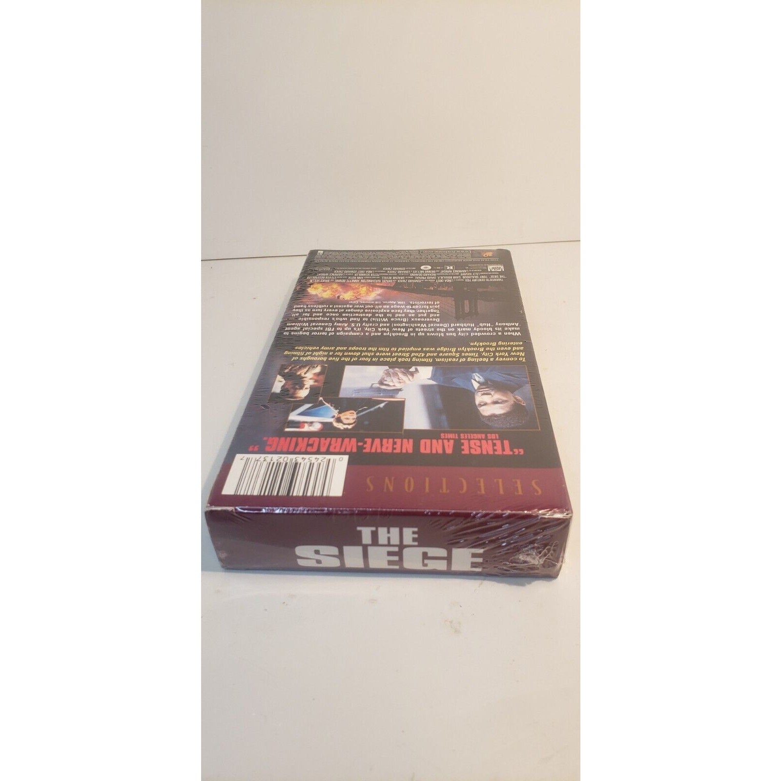 The Siege (VHS, 2001, Fox Selections) New Sealed Denzel Washington
