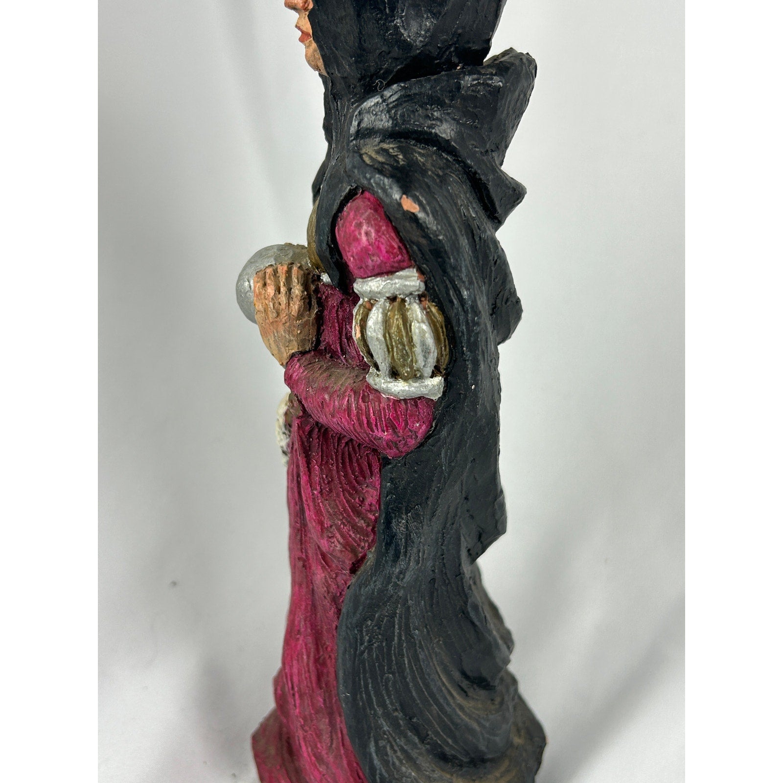 Mike Makras Dark Queen 1984 Fantasy Sculpture Signed Handcrafted Figure
