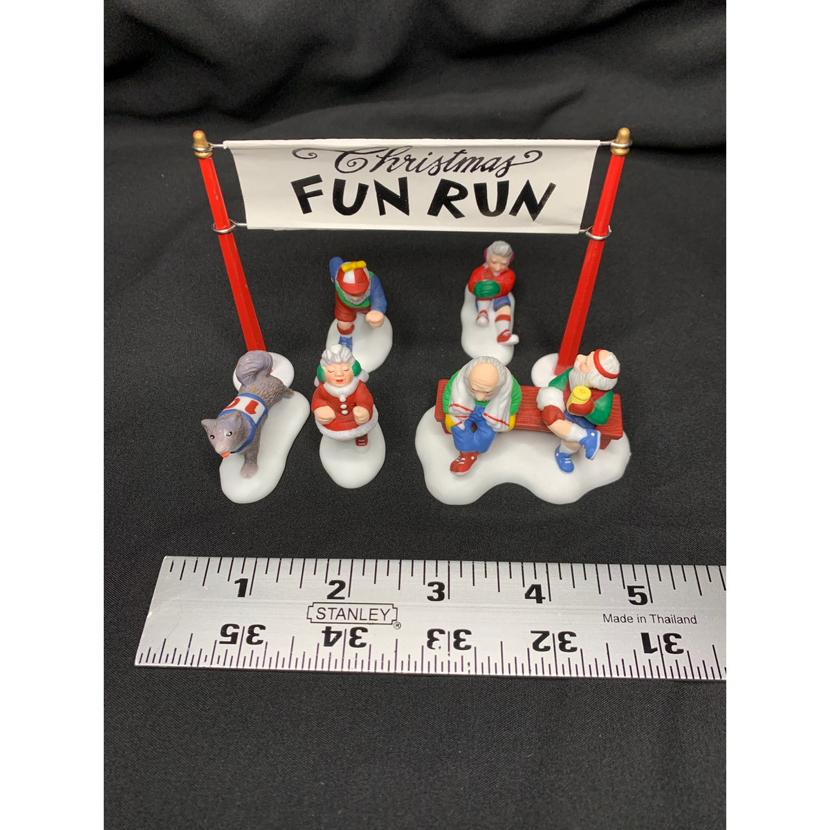 Dept 56 Christmas Fun Run 56434 North Pole Series Set of 6 Retired 1998