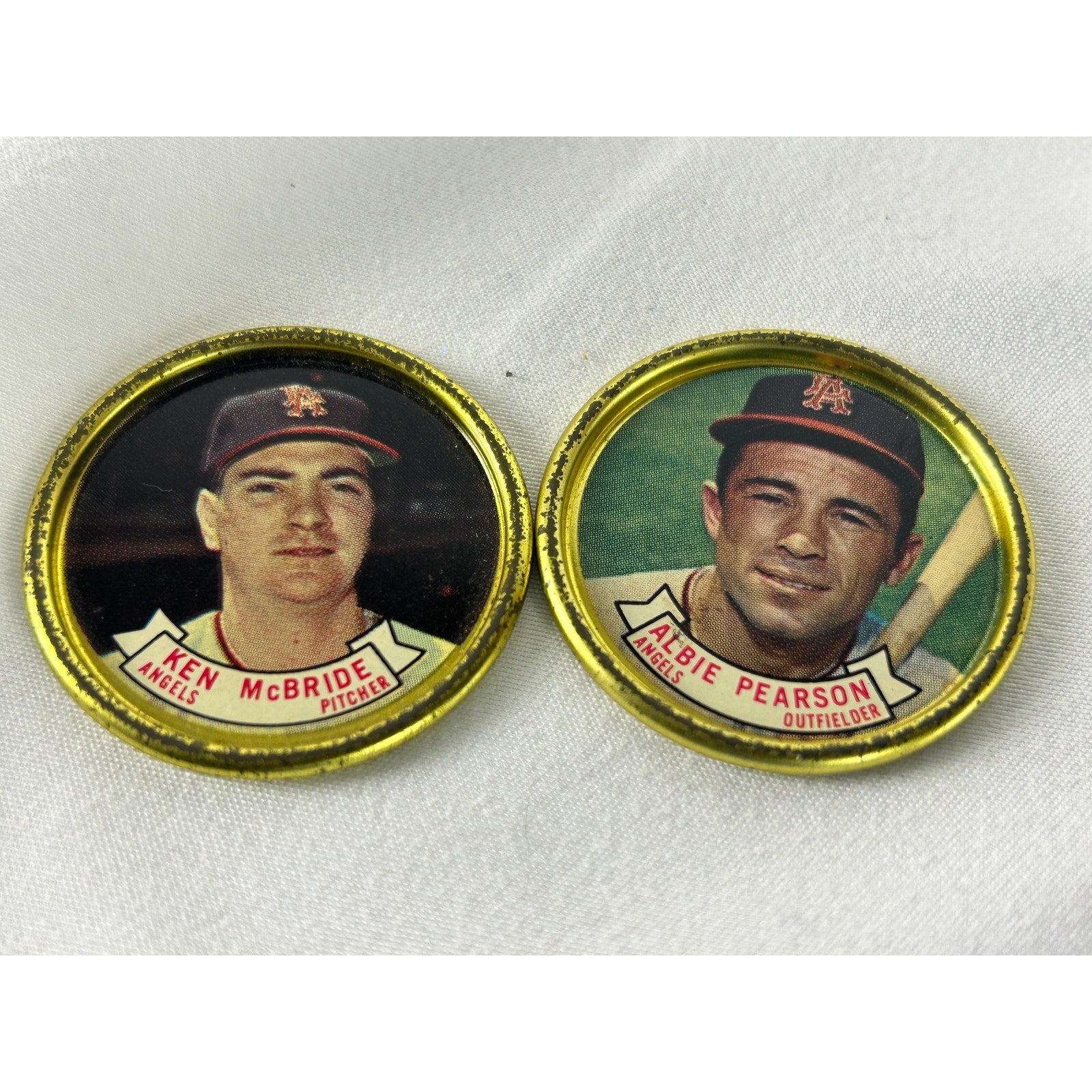 1964 Topps Coins Los Angeles Angels Lot Thomas Pearson McBride Wagner