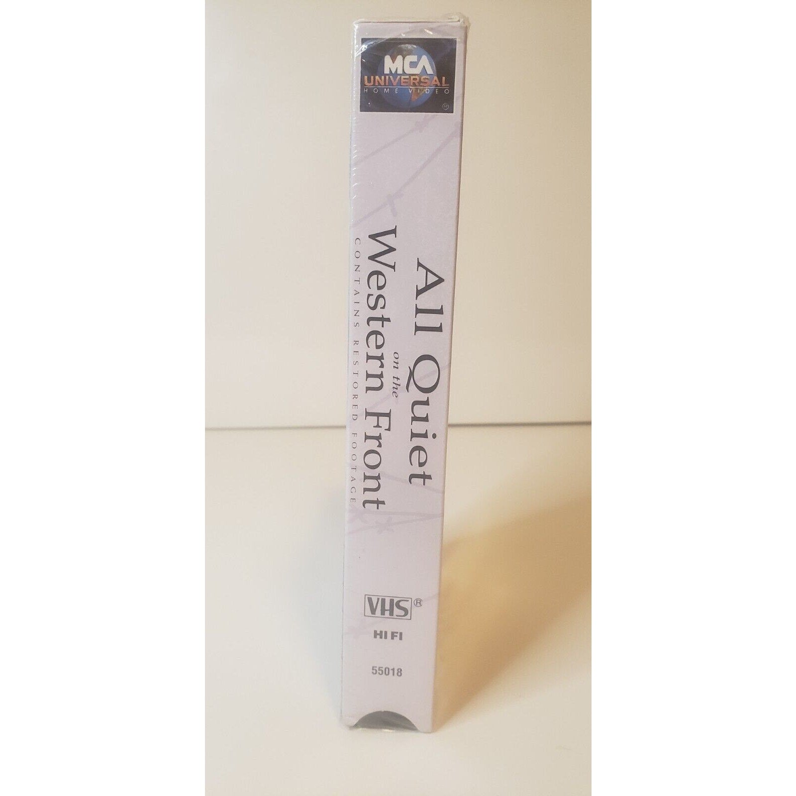All Quiet On The Western Front VHS New Sealed Black & White Oscar Winner