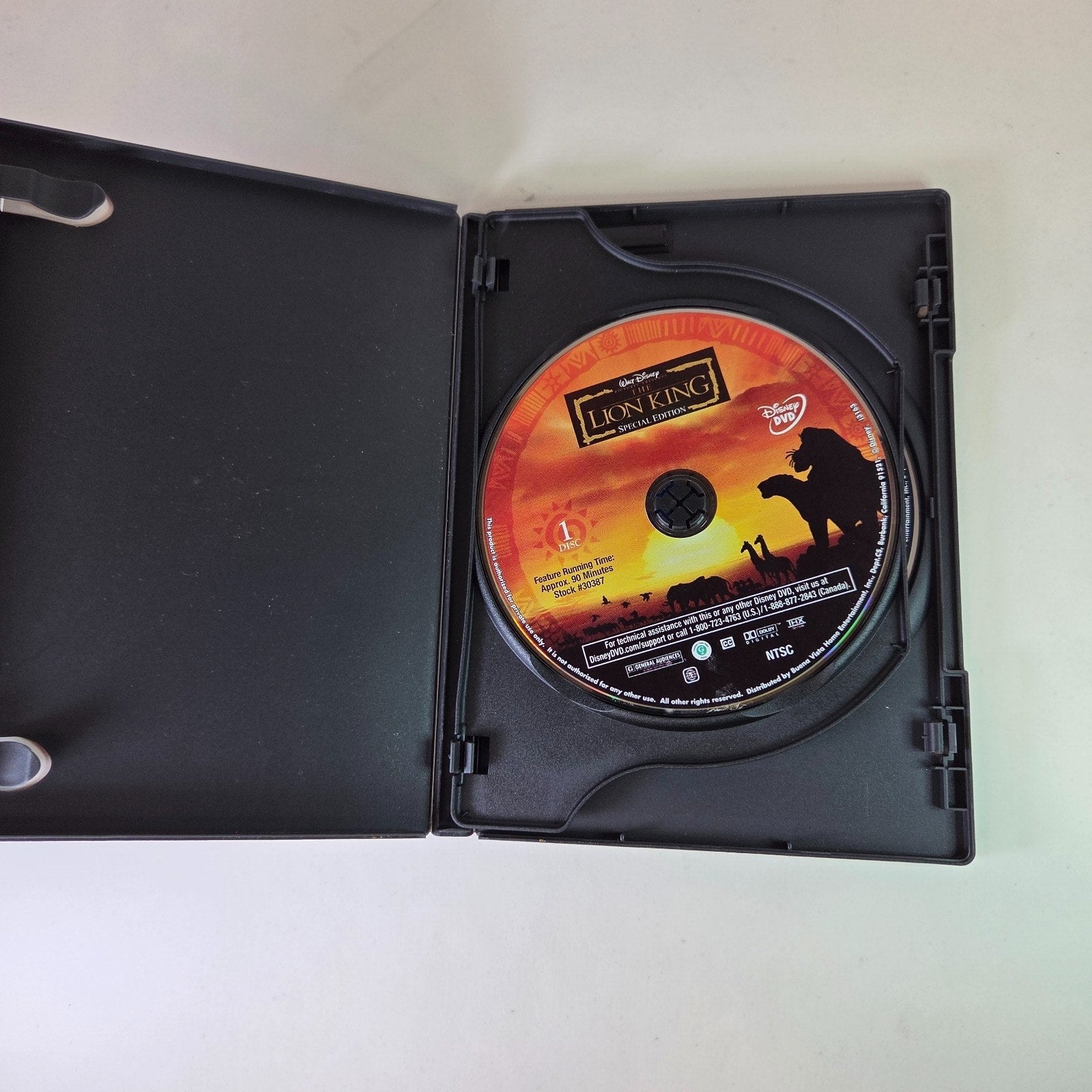 The Lion King DVD (Two-Disc Platinum Edition)