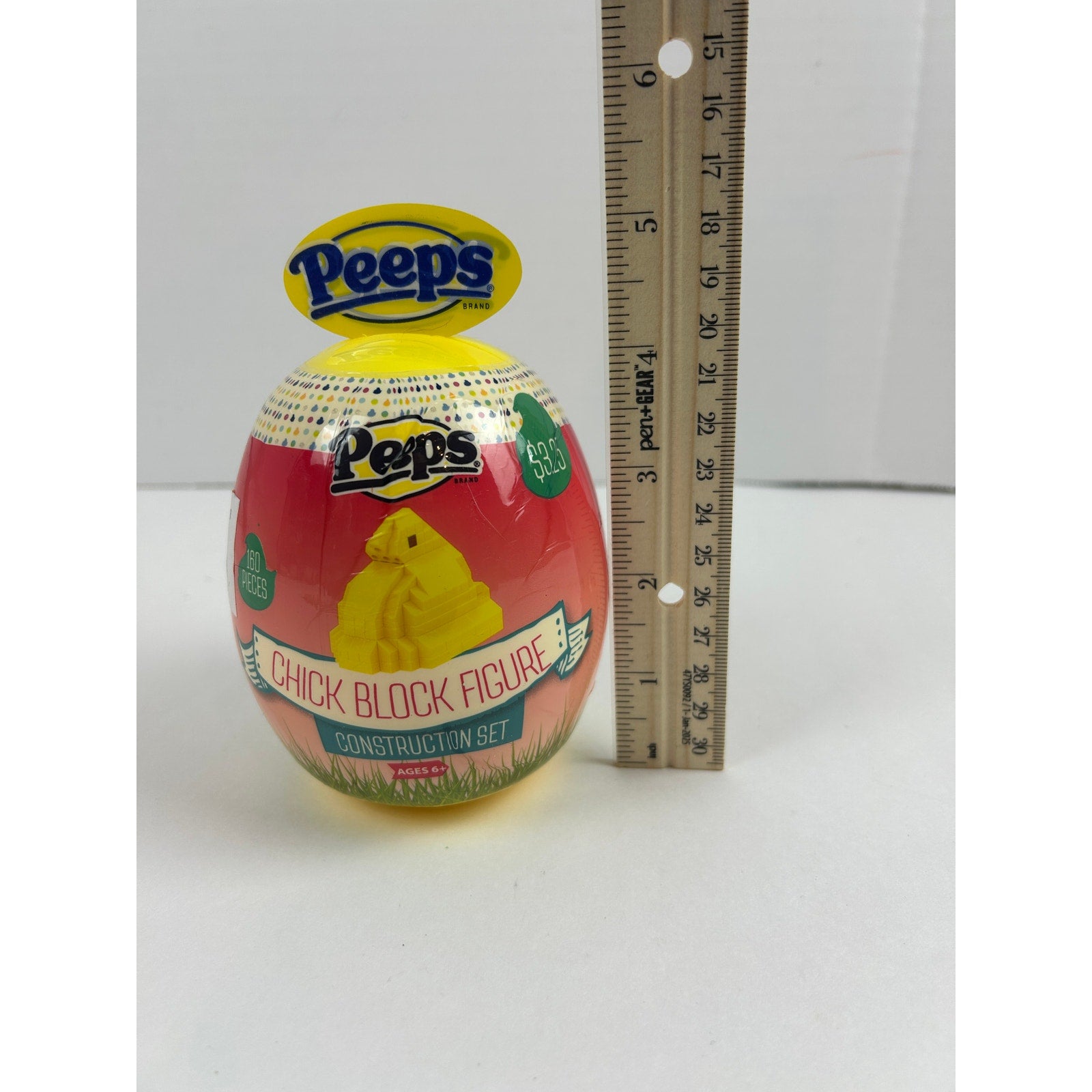 Peeps Chick Block Figure Construction Set Sealed - 160 Pieces Well Played Toy