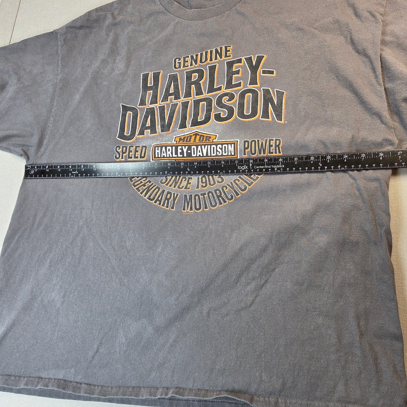 Harley Davidson Sturgis South Dakota 2020 Graphic T Shirt Mens 3XL Gray