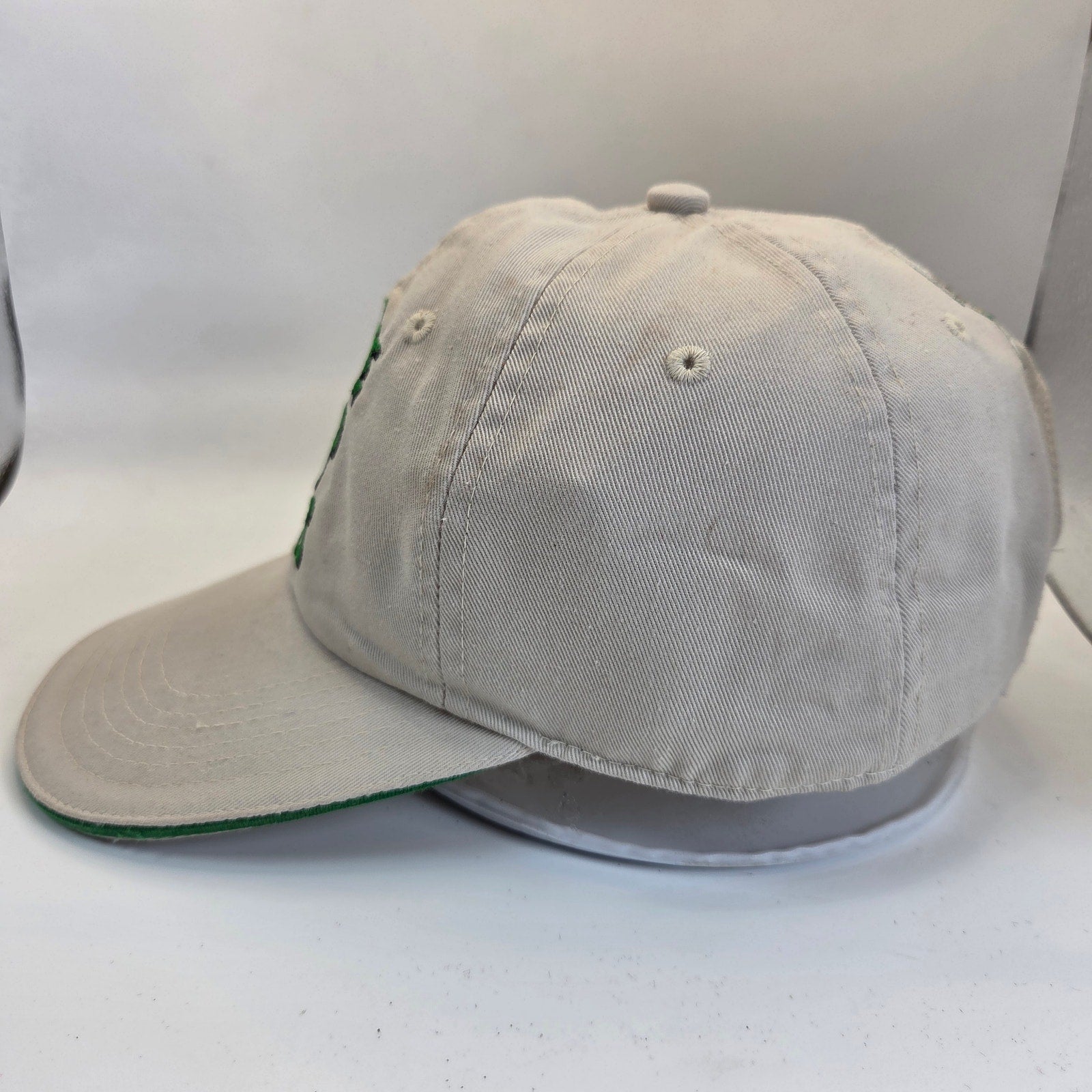 Captive Make 7 Up Yours 7UP Adjustable Strapback Promo Hat OSFA Cap Beige