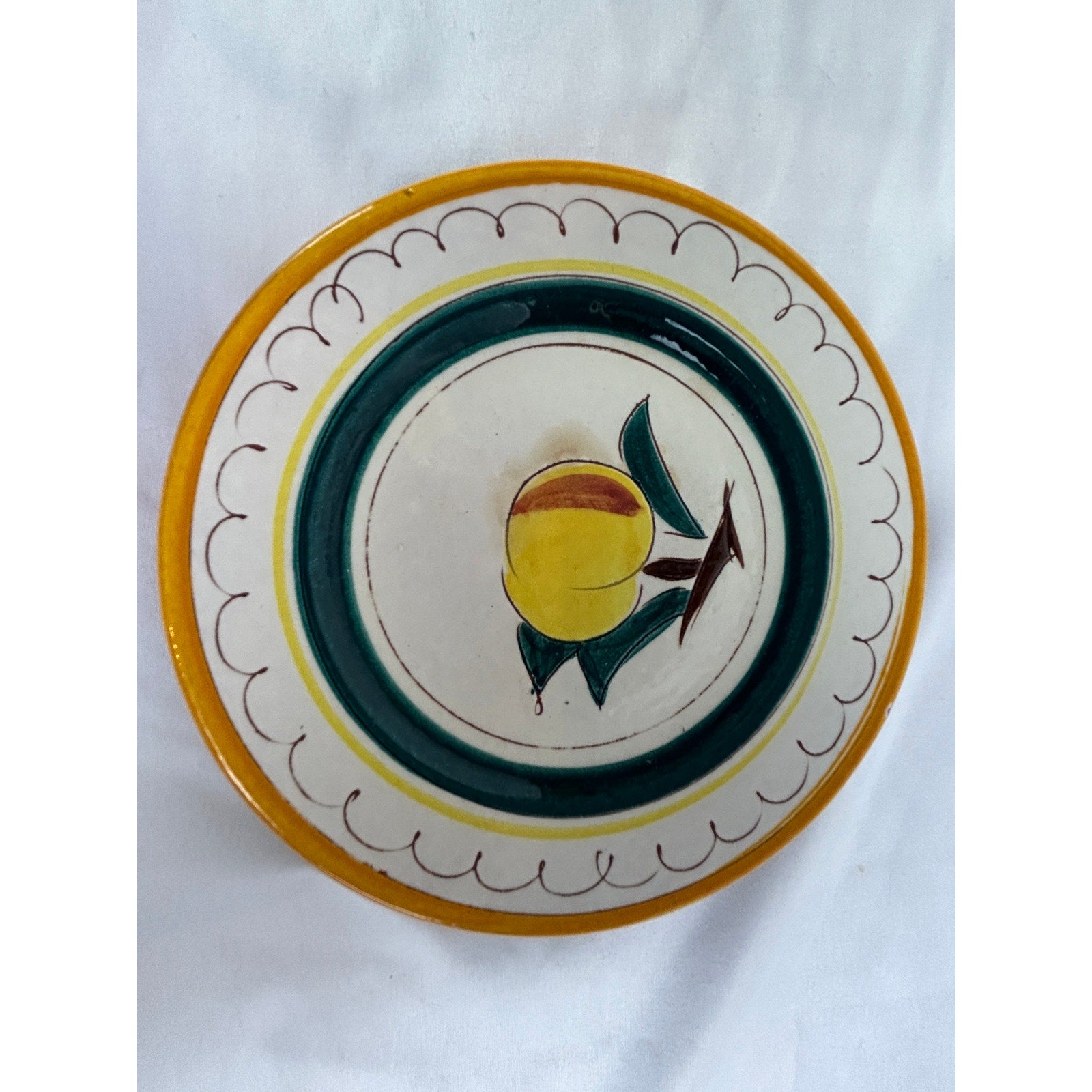 Stangl Pottery Fruit Salad Plates Set of 5 Vintage Trenton NJ