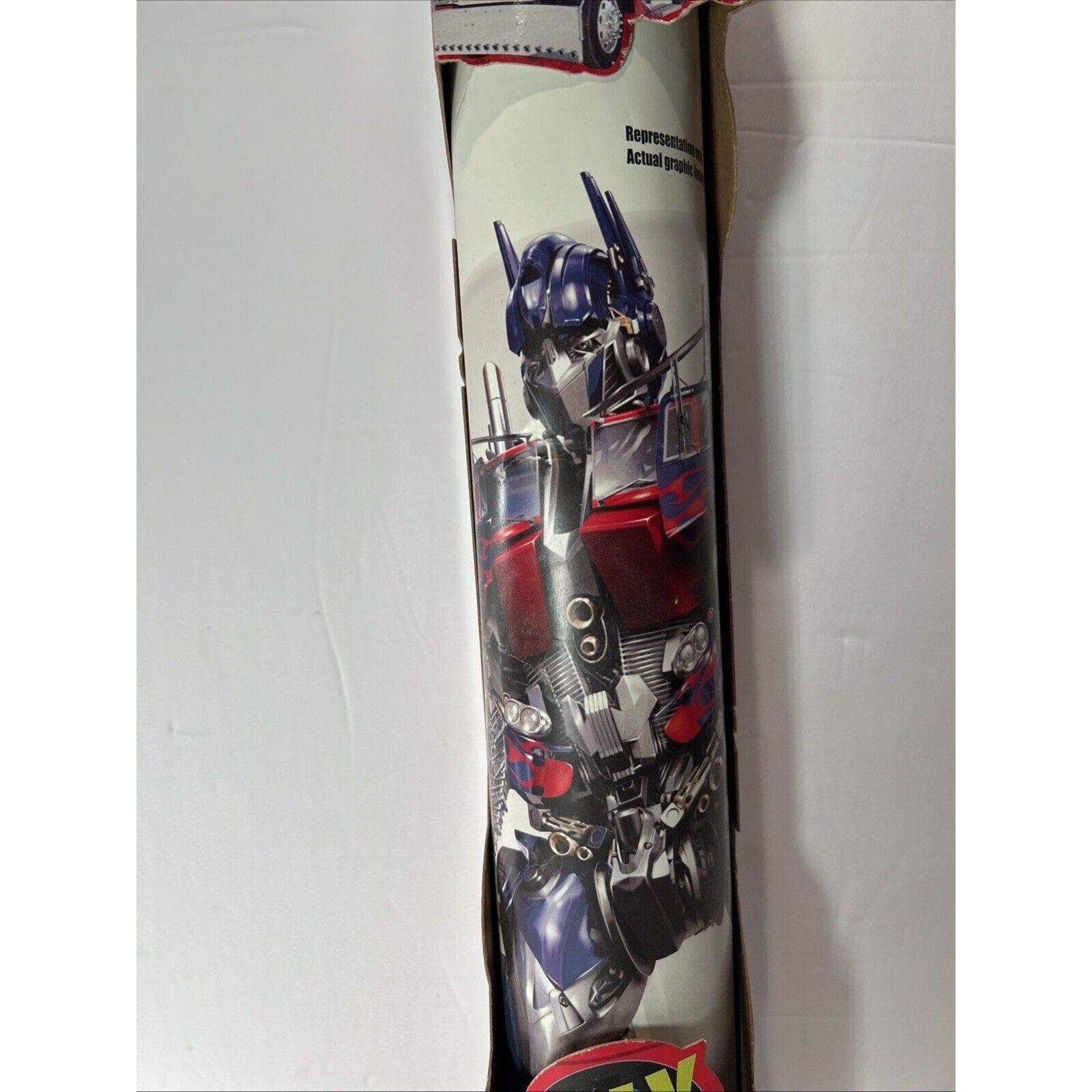 Transformers: OPTIMUS PRIME 18"x24" Fly Paper Decor Removable Poster (NIB)