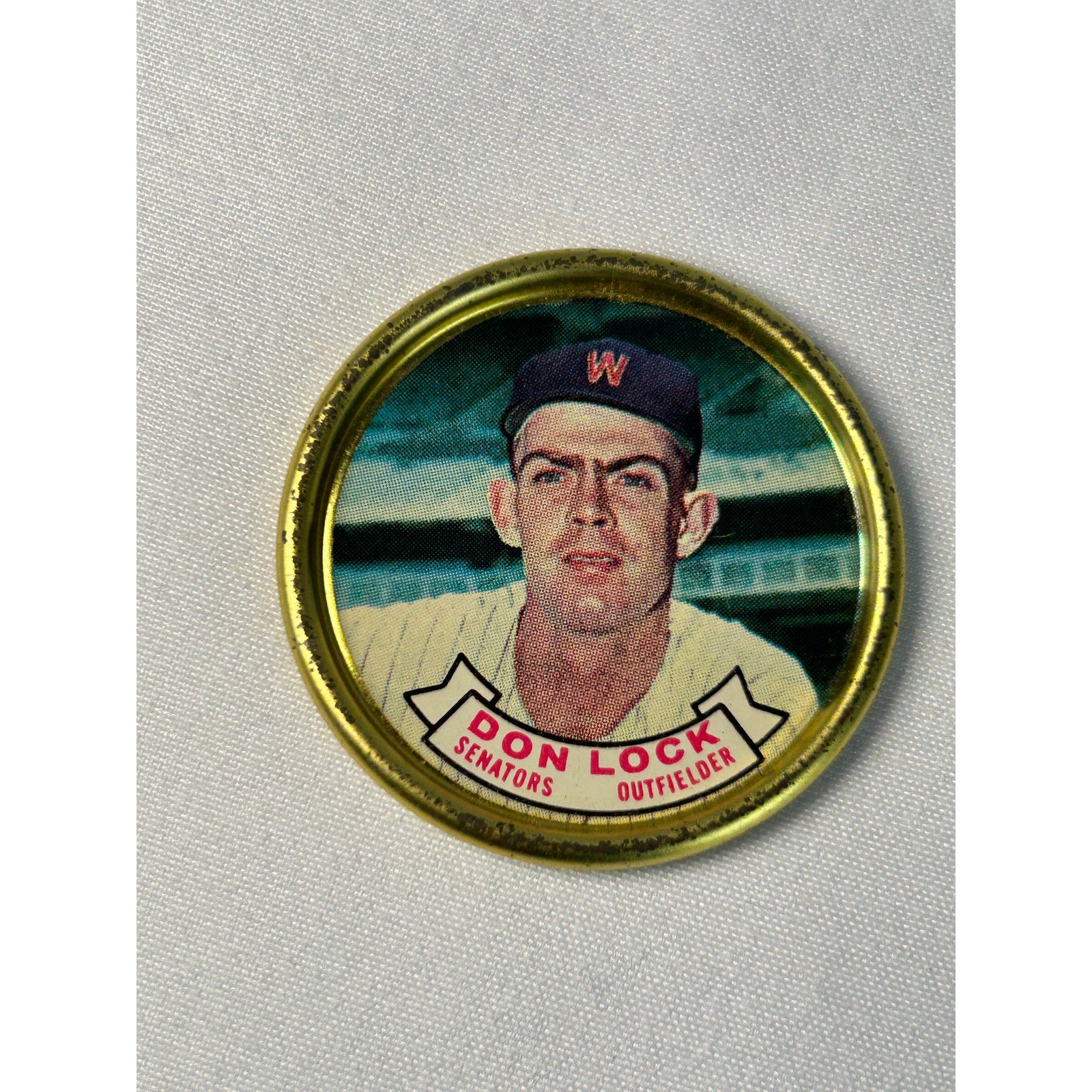 1964 Topps Don Lock Baseball Coin Lot Washington Senators TCG