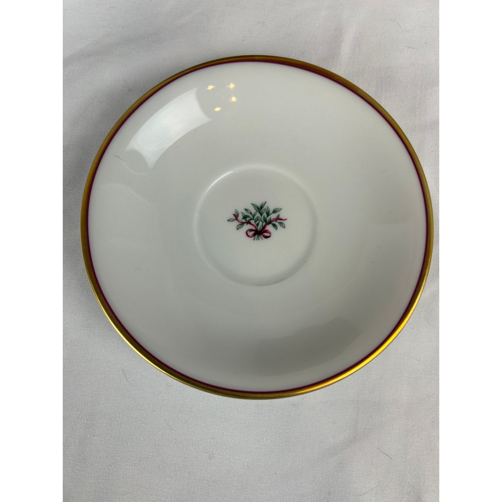 Bing Grondahl Holiday Collection 1997 Cup Saucer Tea Plate Set Denmark