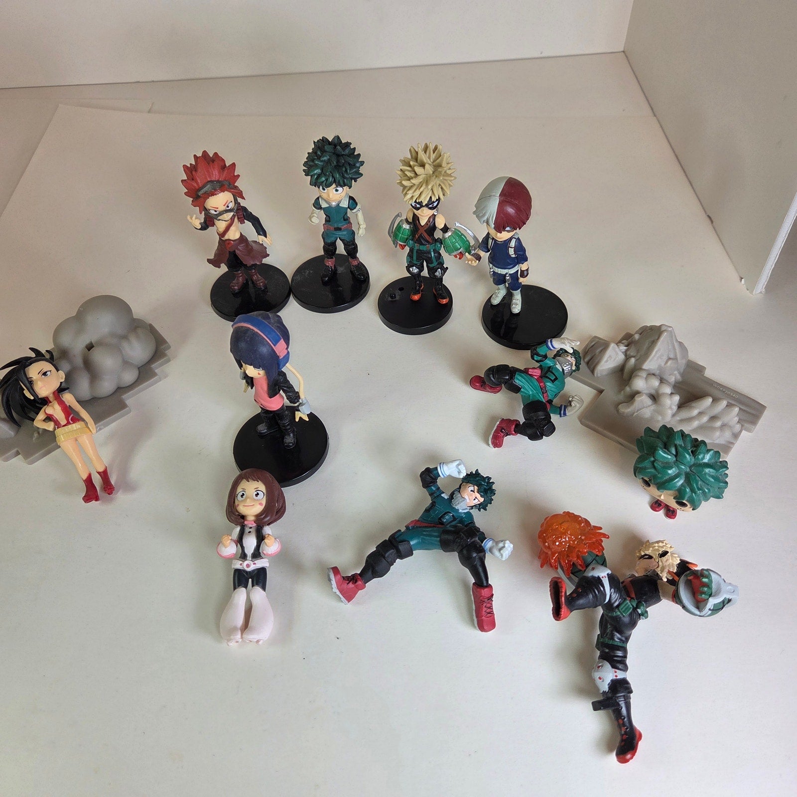 My Hero Academia Anime Figure Lot – Deku, Bakugo, Todoroki & Others