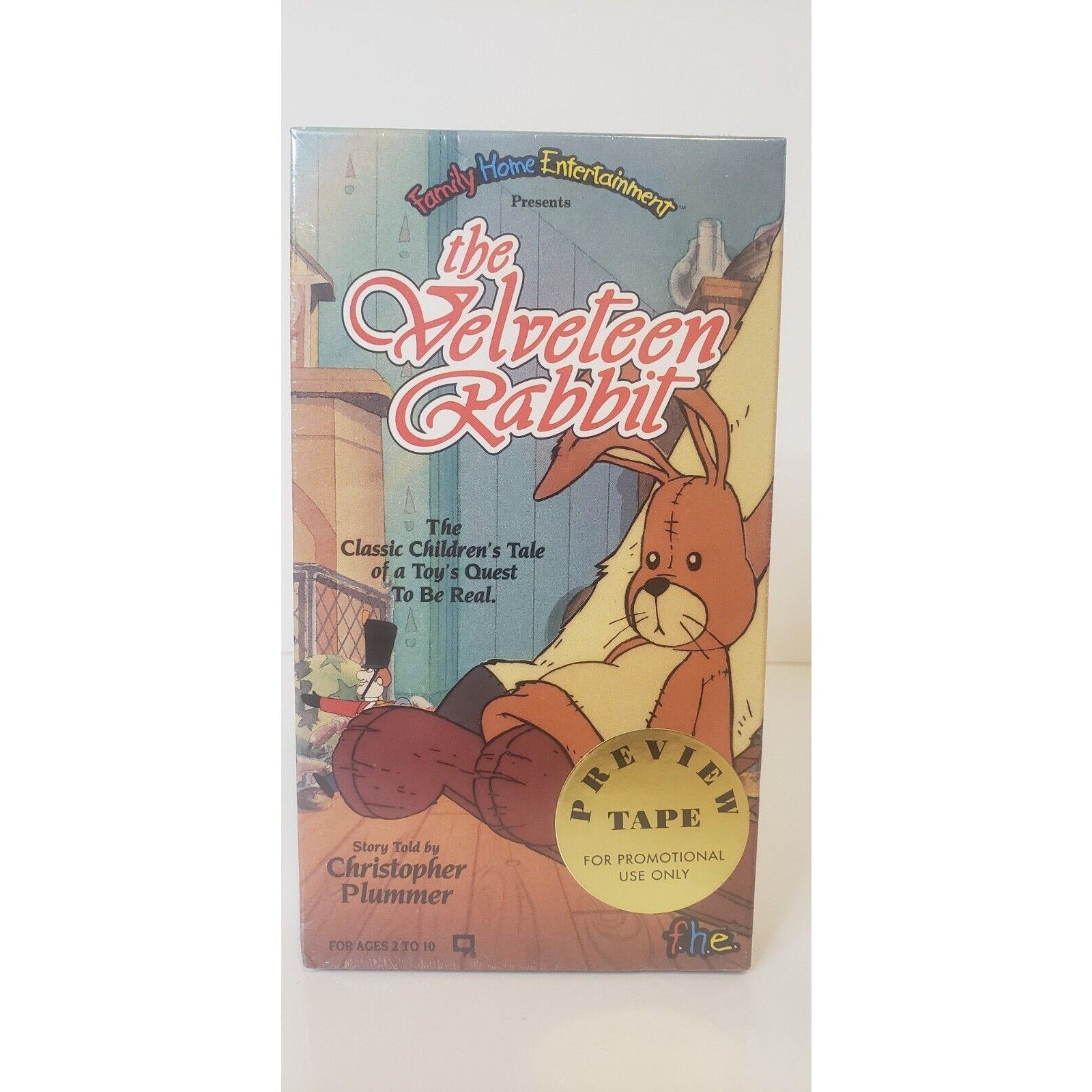 The Velveteen Rabbit VHS Preview Tape Factory Sealed Rare Promo