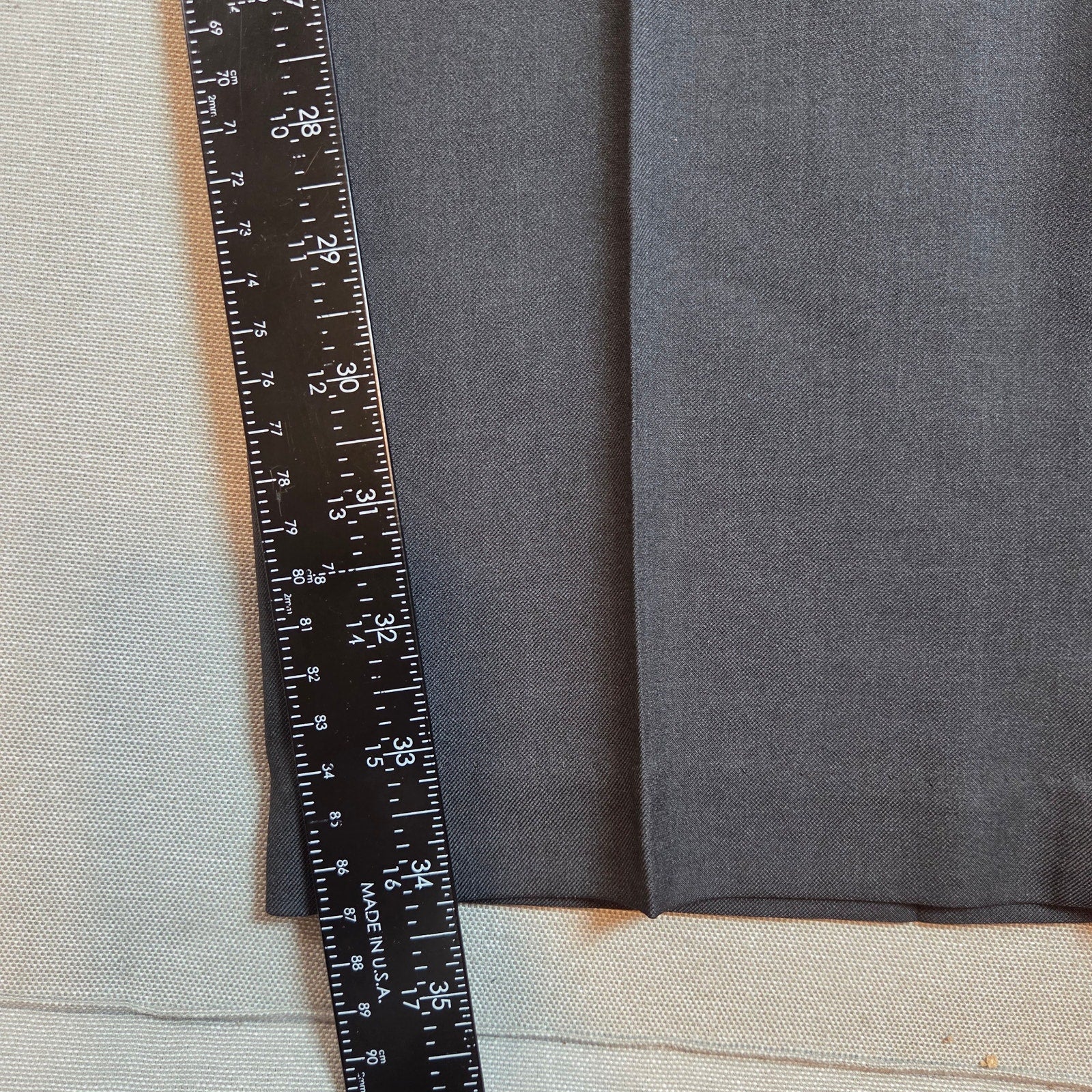 Haggar Premium Comfort Dress Pants 36x34 Classic Fit Gray NWT Wrinkle Free