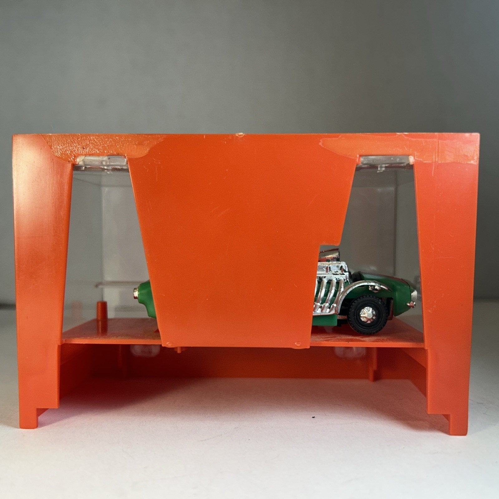 1960s Mini Motorific Dragster Hot Rod #CZ-3287 Car w/ Original Display Case