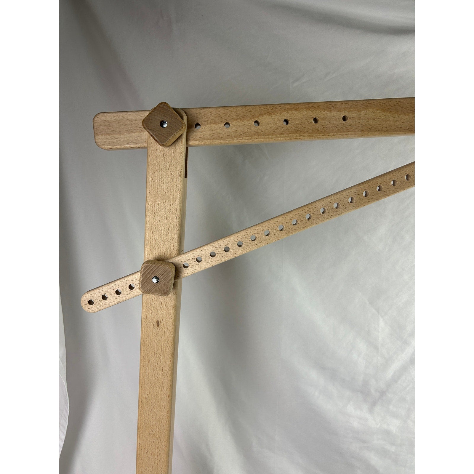 Adjustable Needlework Floor Stand Wooden Embroidery Cross Stitch Frame
