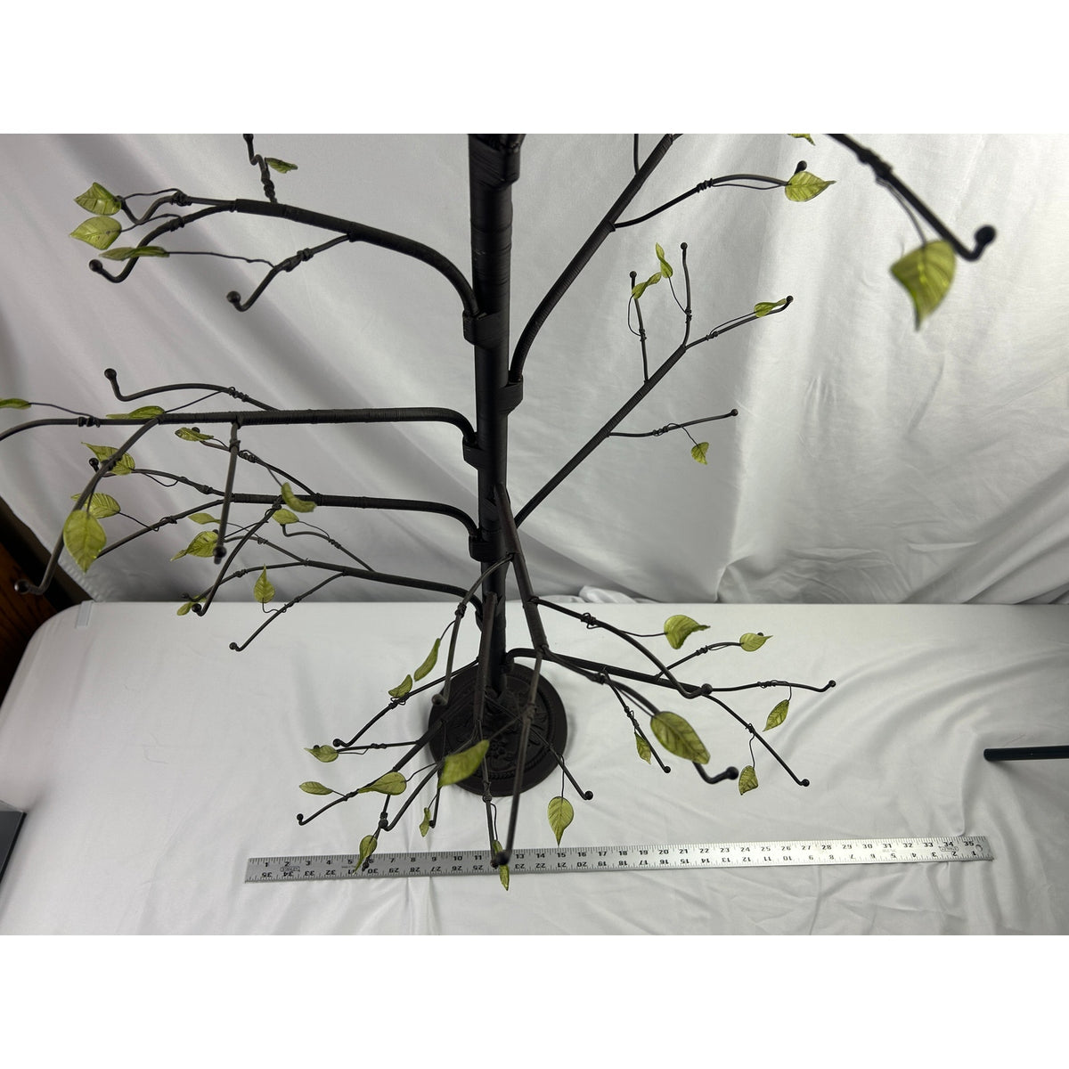Bards Dark Brown Ornament Twig Tree Metal Display Stand 36in Tall