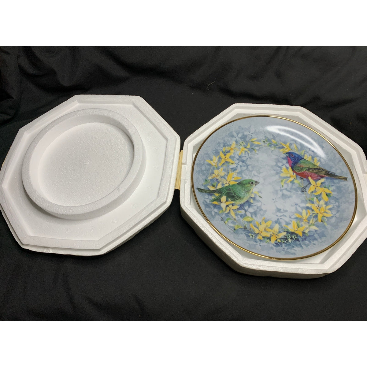 Franklin Mint Songs of Spring Theresa Politowicz Bird Collector Plate KA1423
