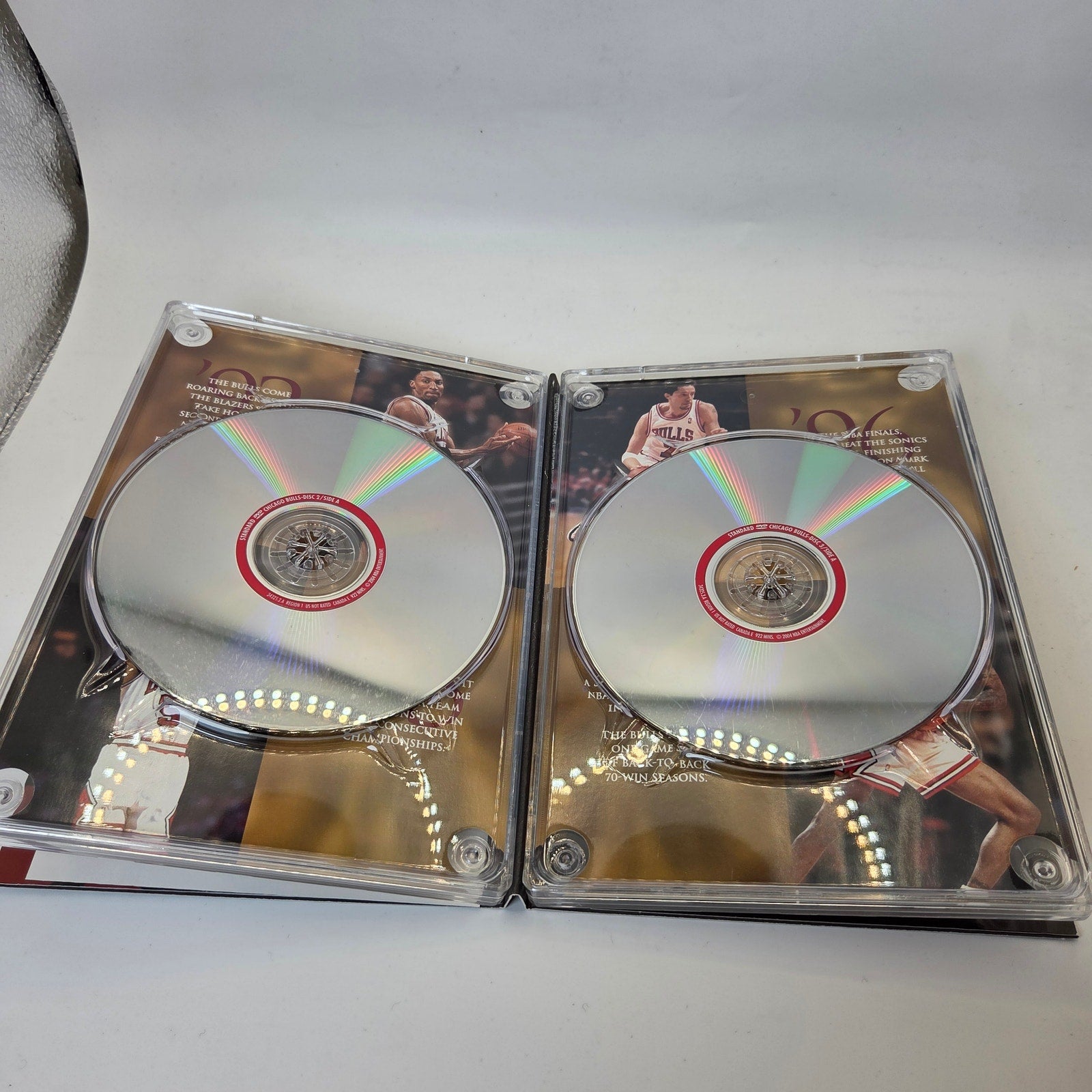 NBA Dynasty Series Chicago Bulls The 1990s 4 Disc DVD Set Jordan Pippen